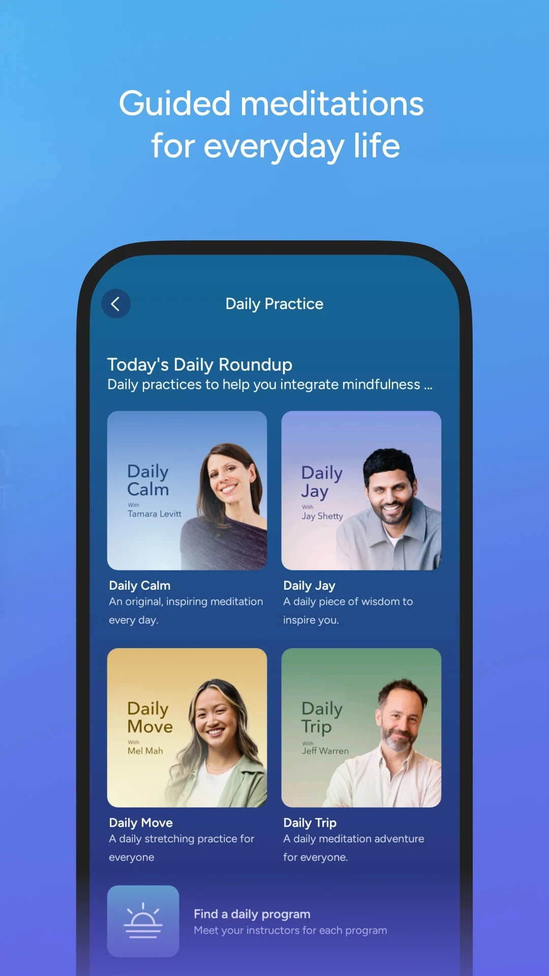 Calm - Sleep, Meditate, Relax app store screenshot 4 — Health And Fitness (Android)