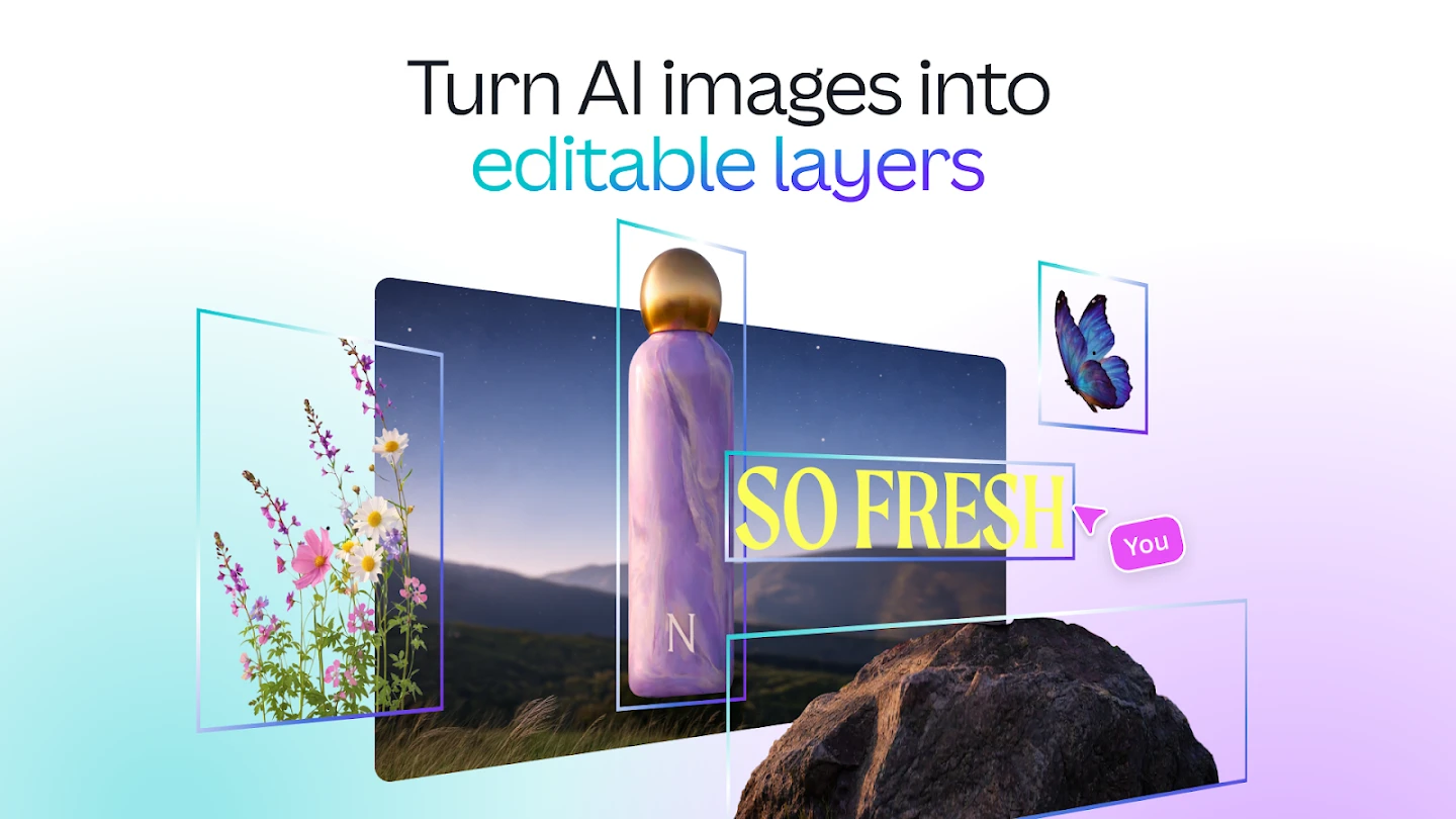 Canva: AI Photo & Video Editor app store screenshot 21 — Art And Design (Android)
