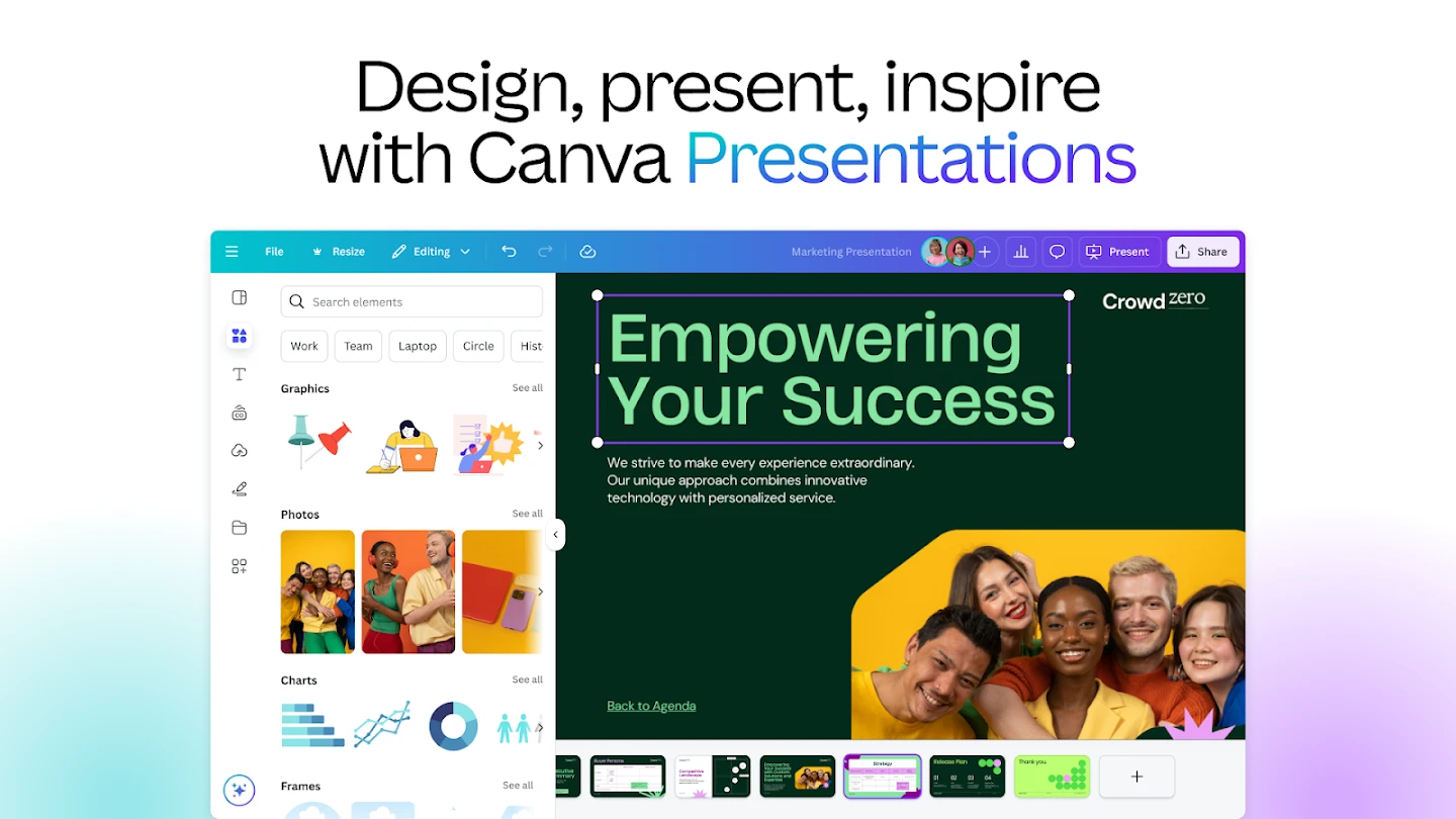 Canva: AI Photo & Video Editor app store screenshot 29 — Art And Design (Android)