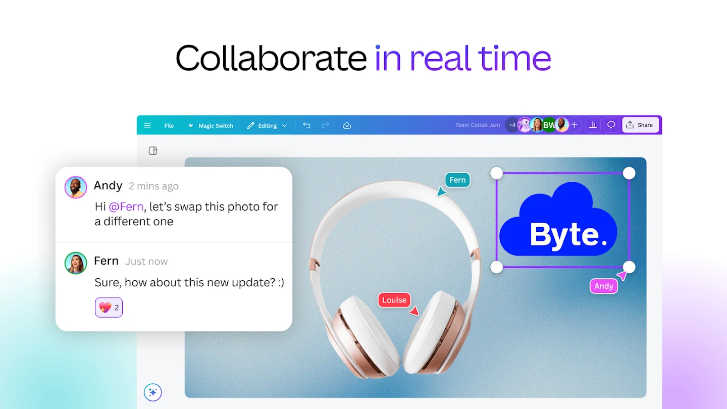 Canva: AI Photo & Video Editor app store screenshot 31 — Art And Design (Android)
