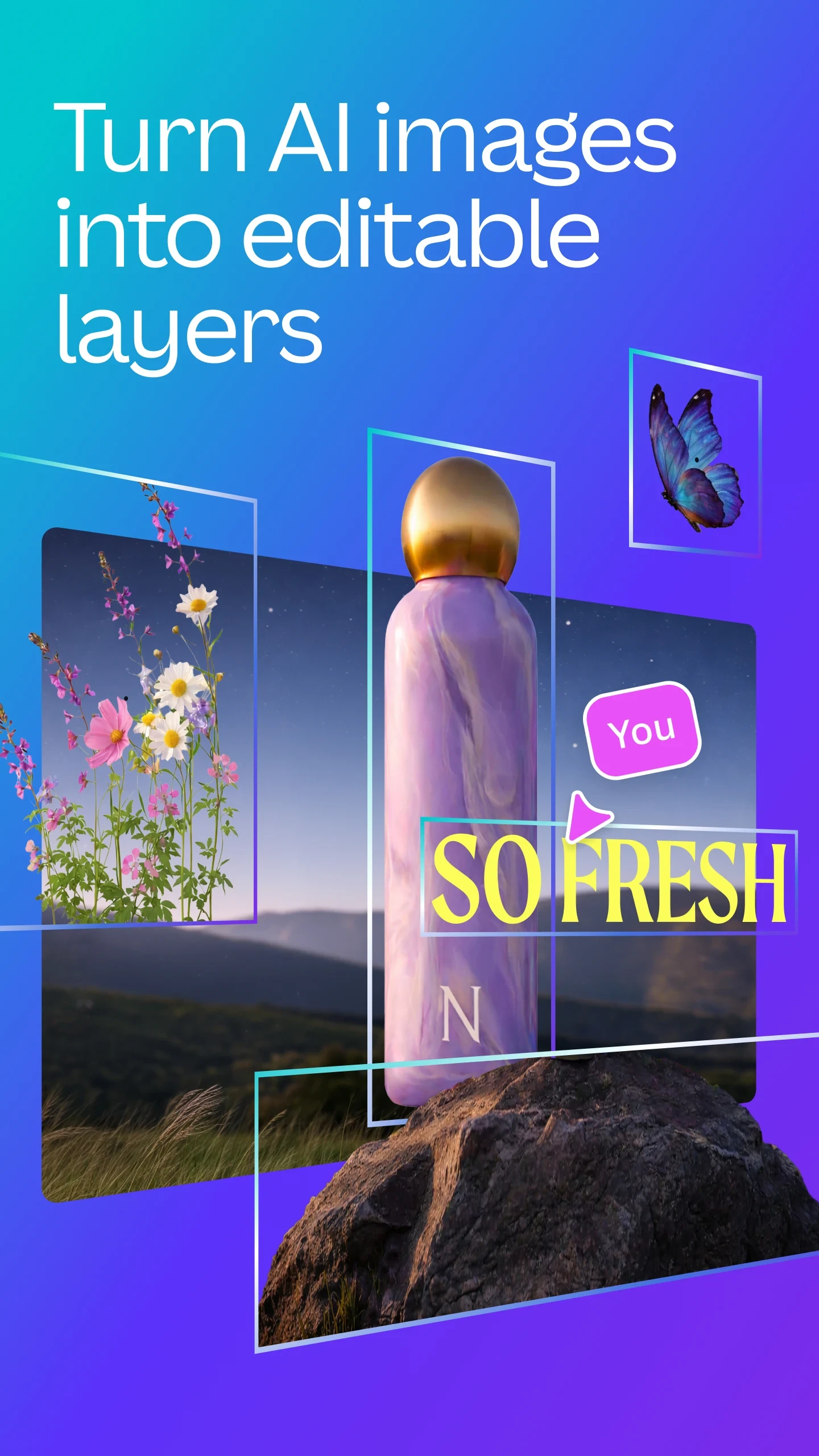 Canva: AI Photo & Video Editor app store screenshot 5 — Art And Design (Android)