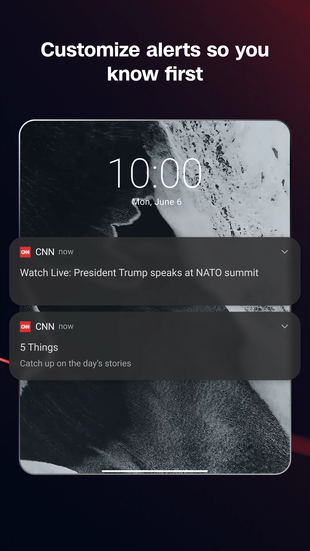 CNN: Live & Breaking News app store screenshot 24 — News And Magazines (Android)