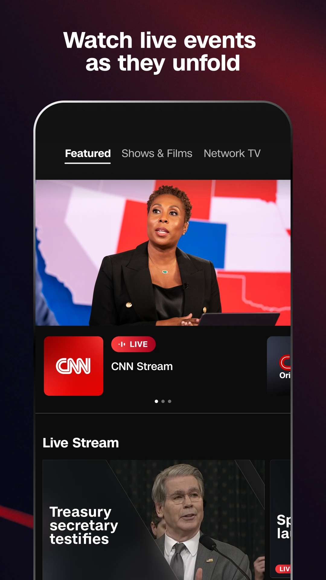 CNN: Live & Breaking News app store screenshot 4 — News And Magazines (Android)