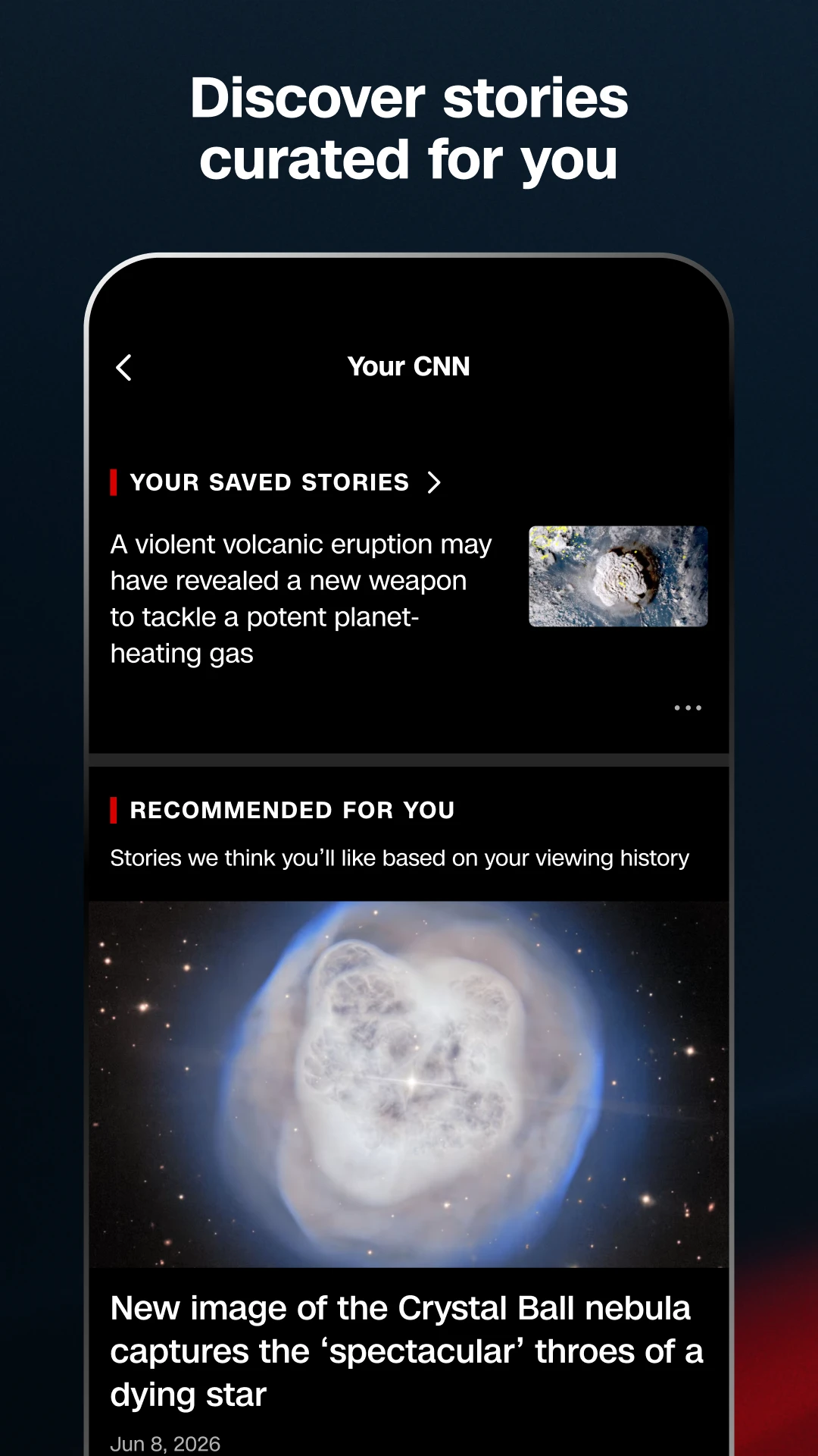 CNN: Live & Breaking News app store screenshot 6 — News And Magazines (Android)