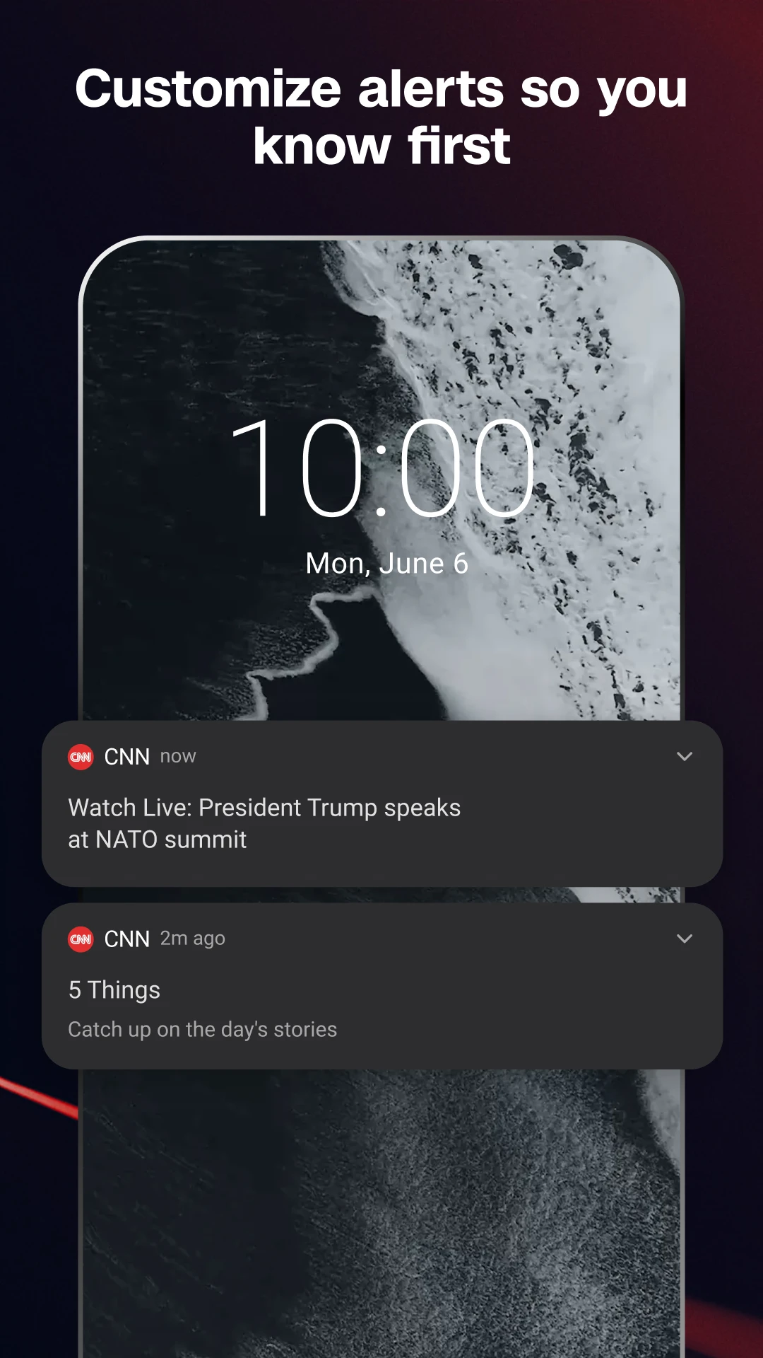 CNN: Live & Breaking News app store screenshot 8 — News And Magazines (Android)