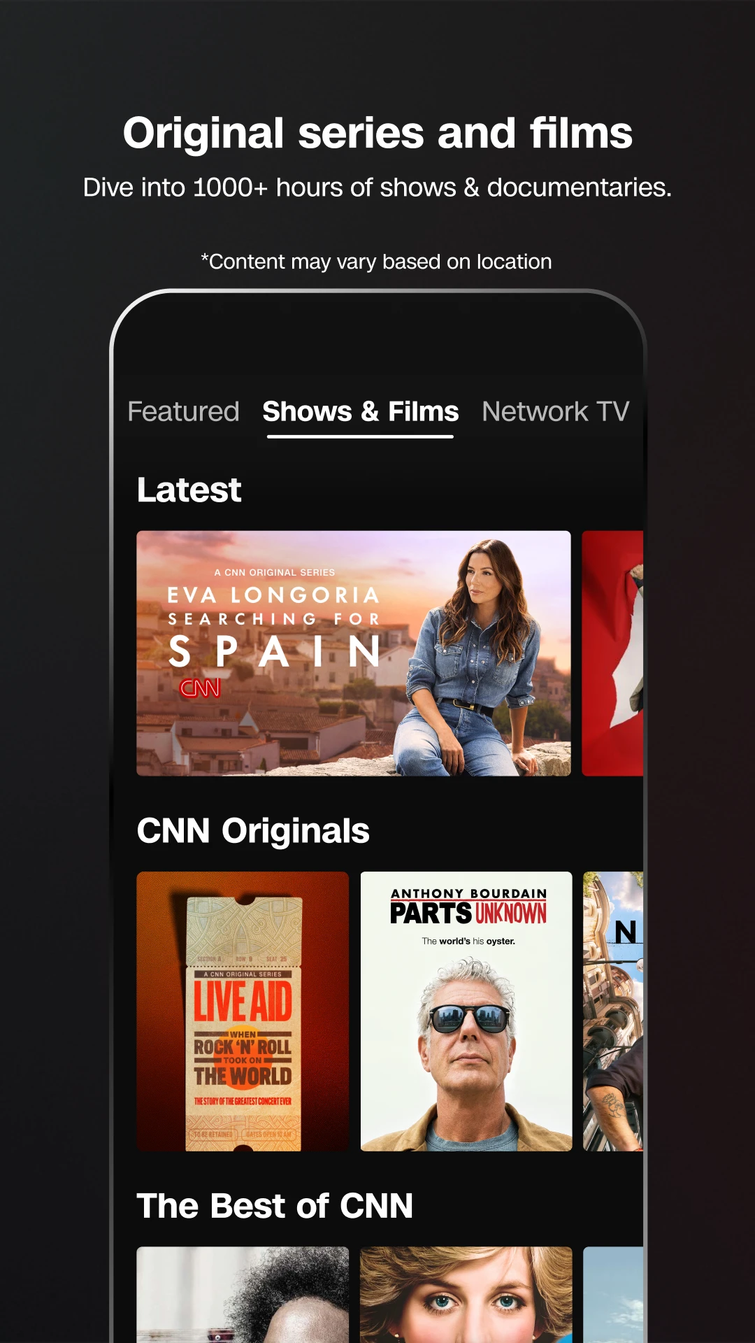 CNN: Live & Breaking News app store screenshot 4 — News And Magazines (Android)