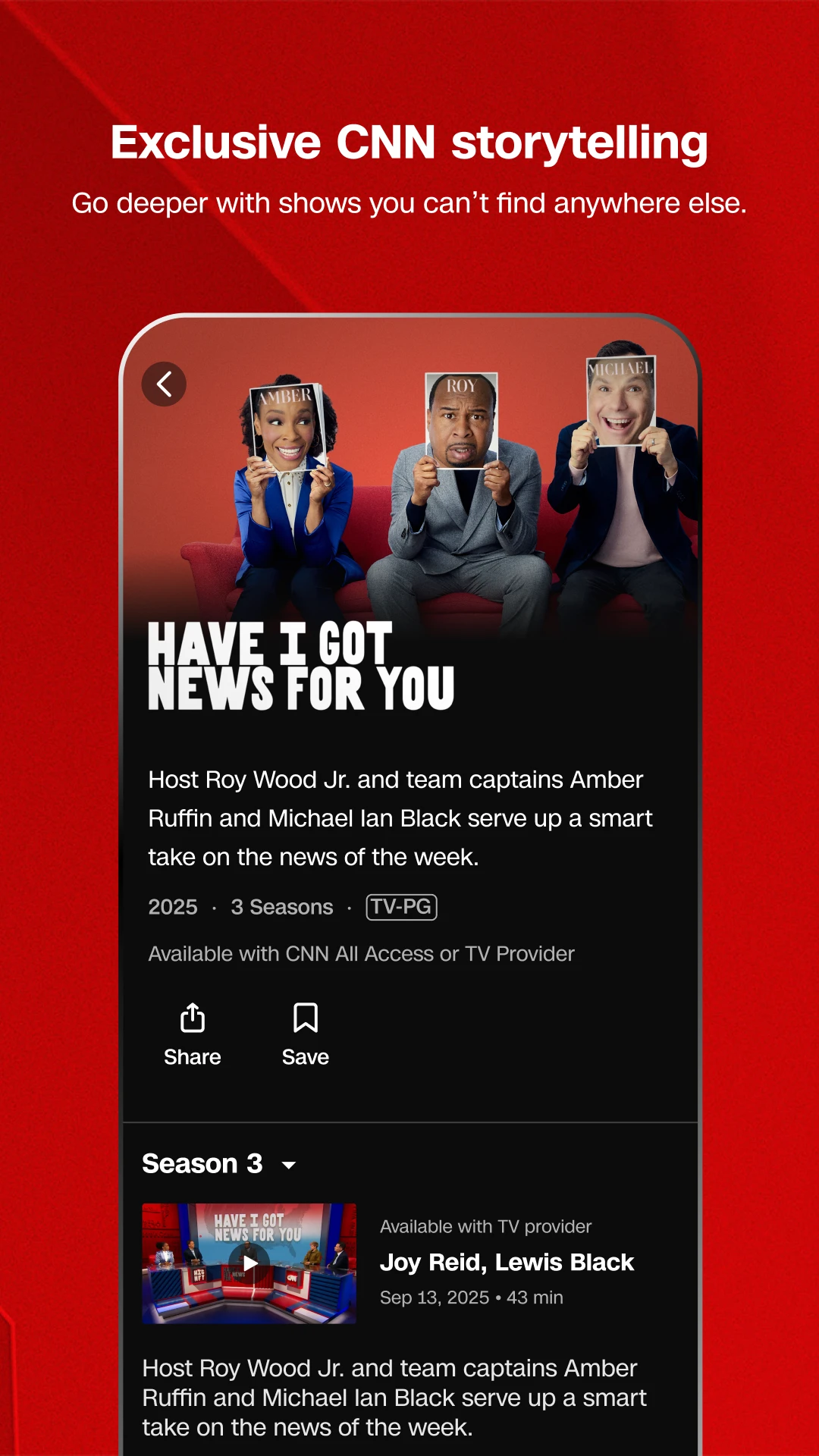 CNN: Live & Breaking News app store screenshot 7 — News And Magazines (Android)