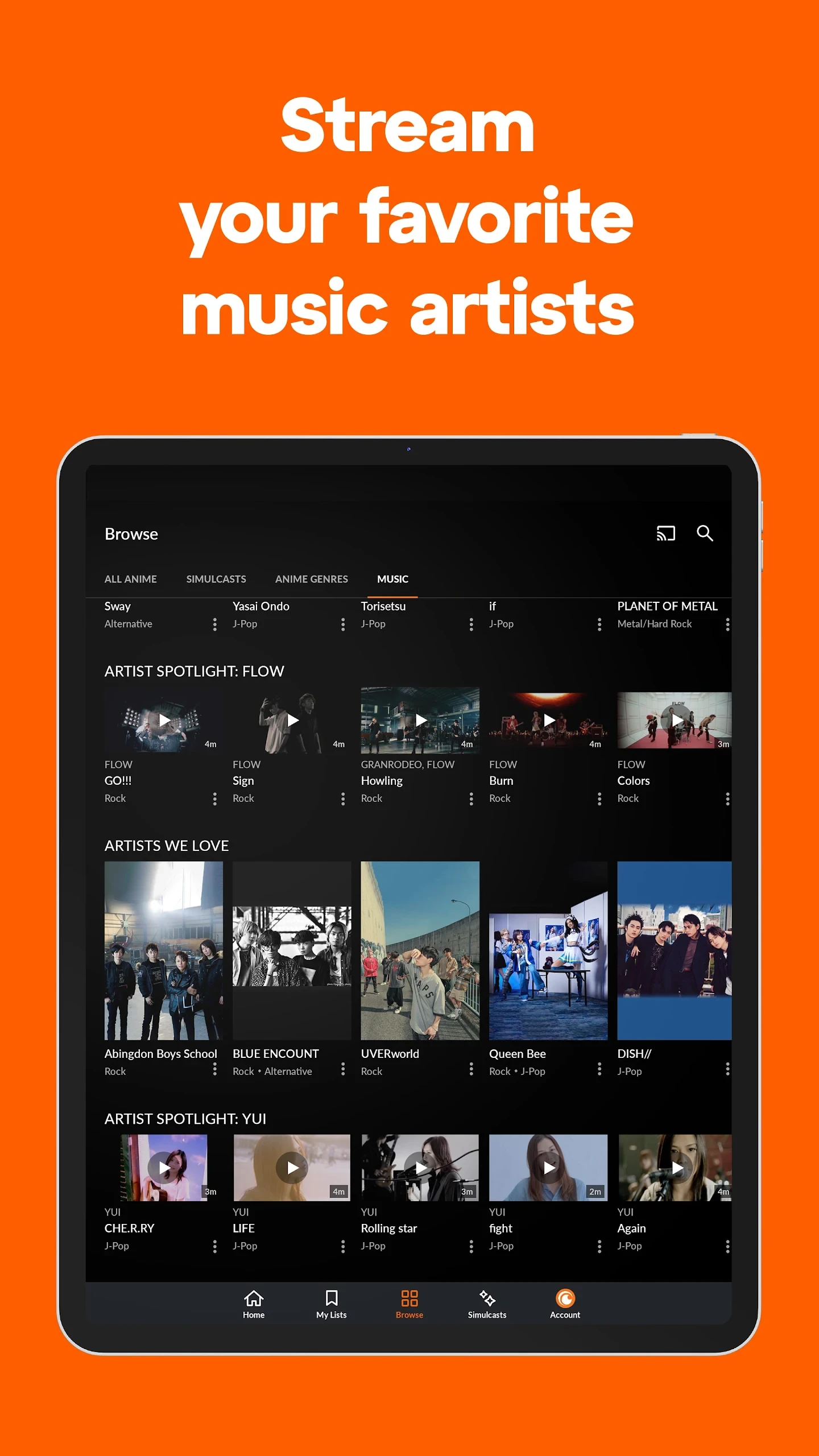 Crunchyroll: Anime Streaming app store screenshot 11 — Entertainment (Android)