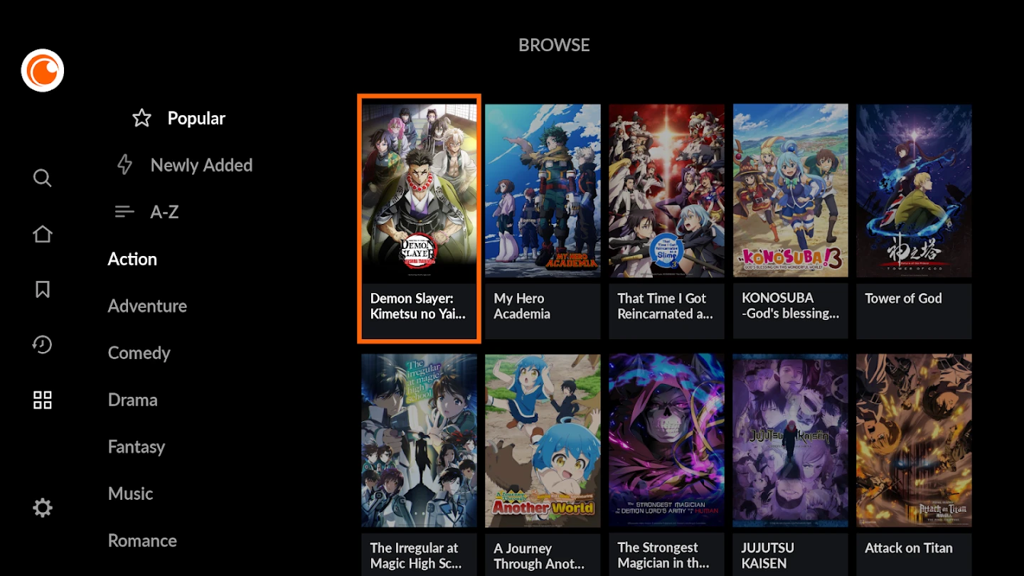 Crunchyroll: Anime Streaming app store screenshot 14 — Entertainment (Android)