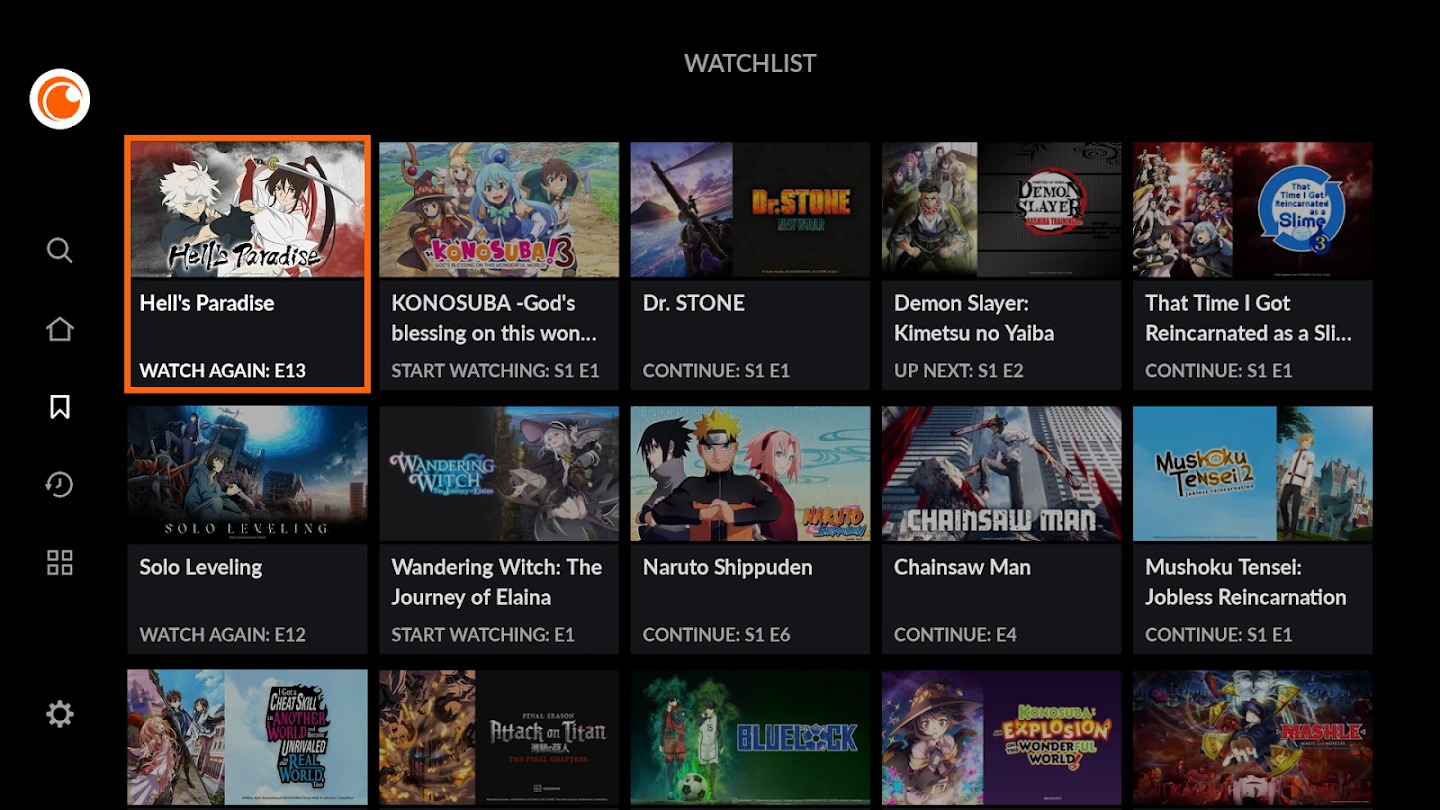 Crunchyroll: Anime Streaming app store screenshot 16 — Entertainment (Android)