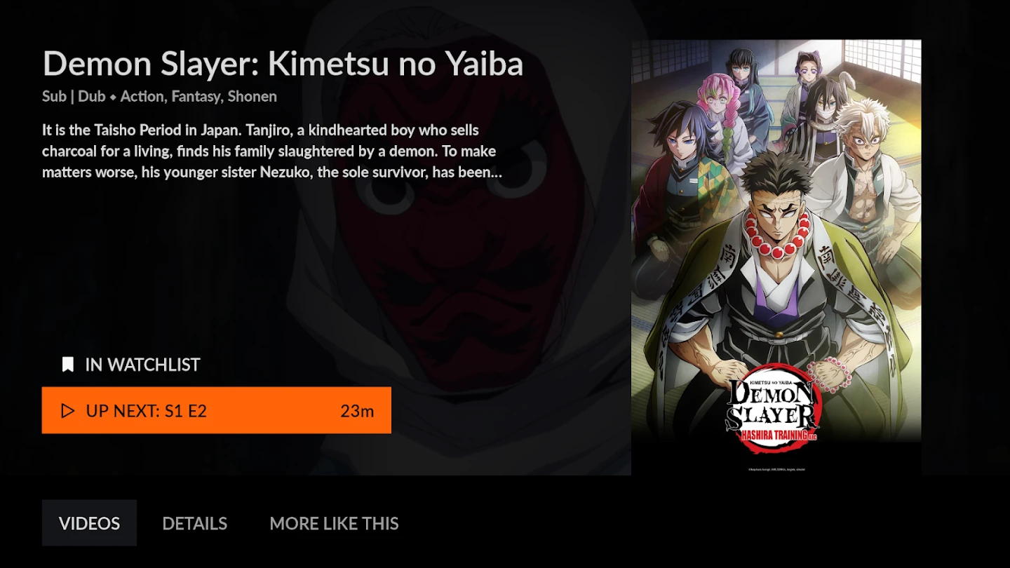 Crunchyroll: Anime Streaming app store screenshot 17 — Entertainment (Android)