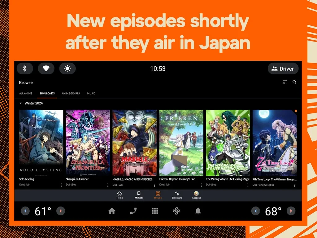Crunchyroll: Anime Streaming app store screenshot 25 — Entertainment (Android)