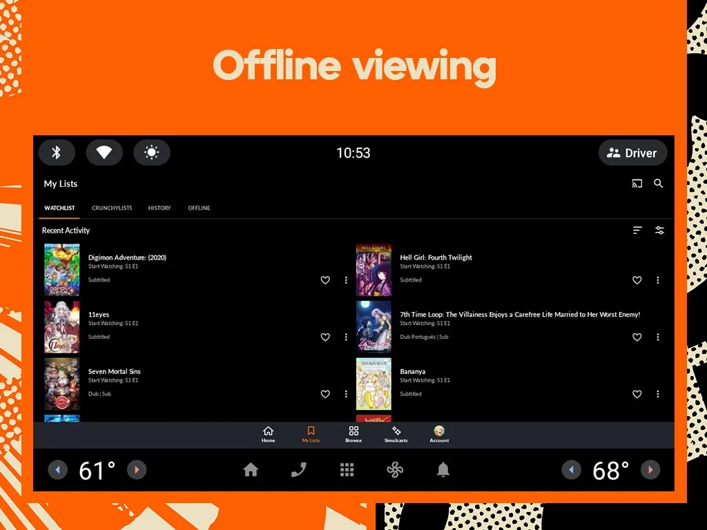 Crunchyroll: Anime Streaming app store screenshot 27 — Entertainment (Android)