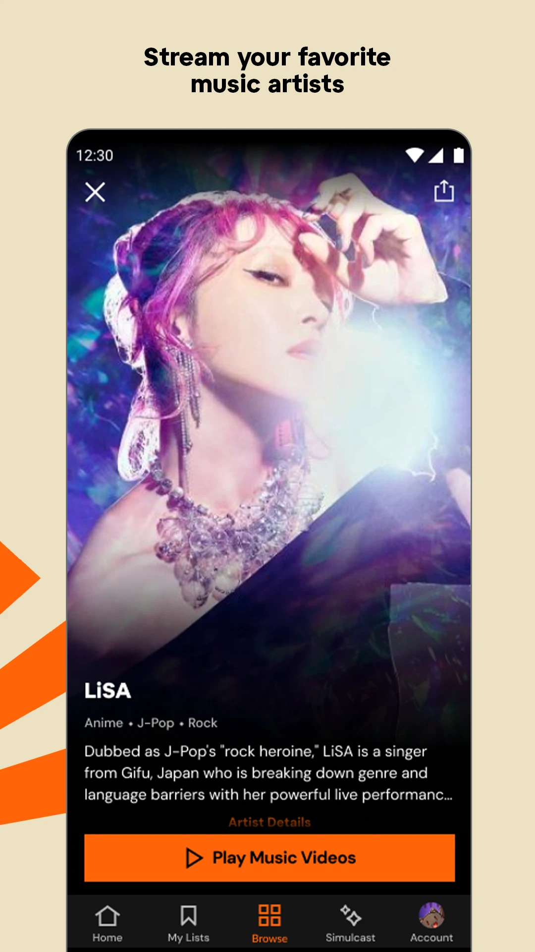 Crunchyroll: Anime Streaming app store screenshot 6 — Entertainment (Android)