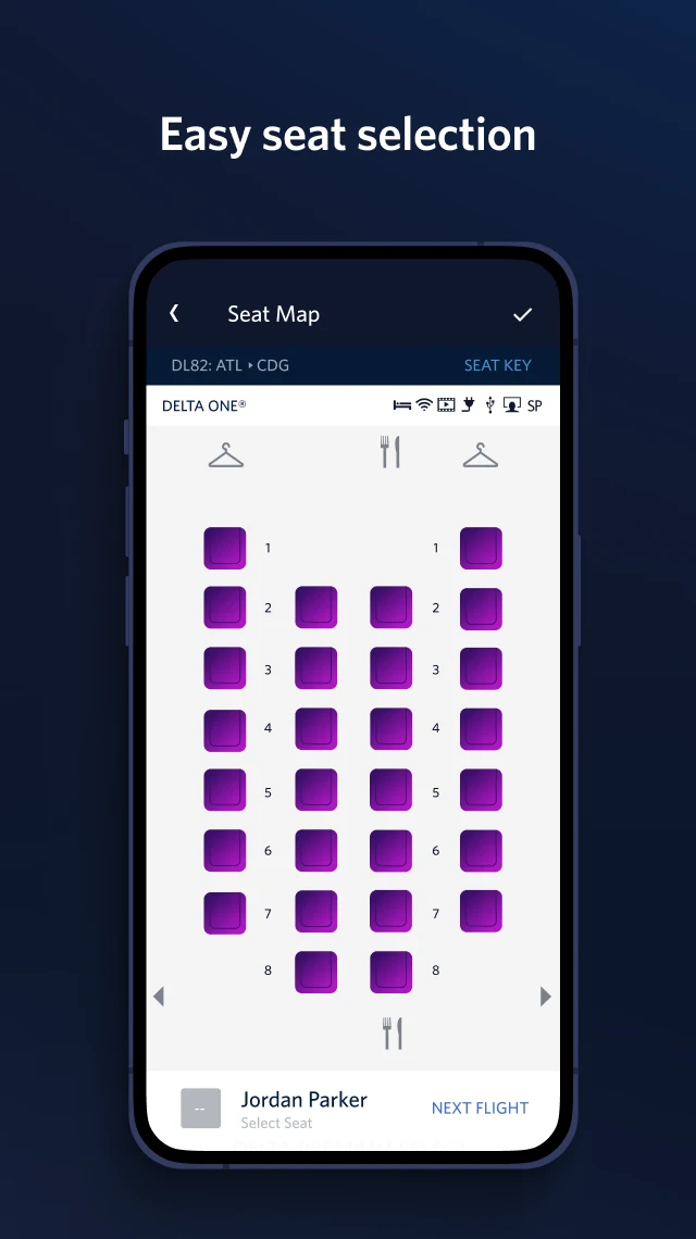 Fly Delta app store screenshot 4 — Travel And Local (Android)
