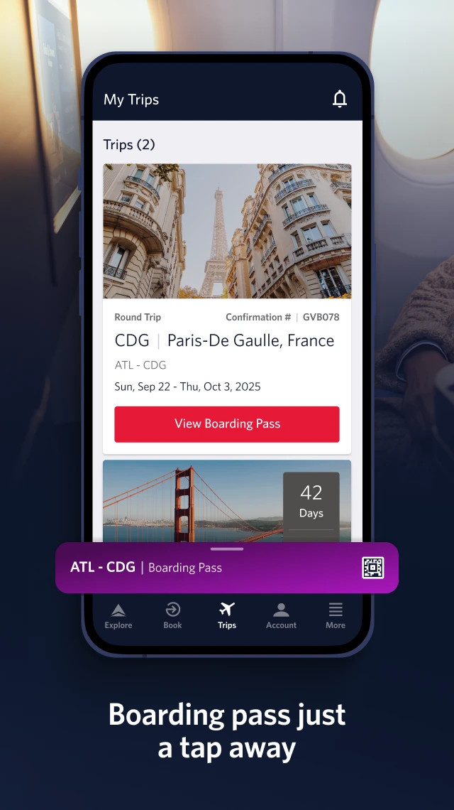 Fly Delta app store screenshot 5 — Travel And Local (Android)