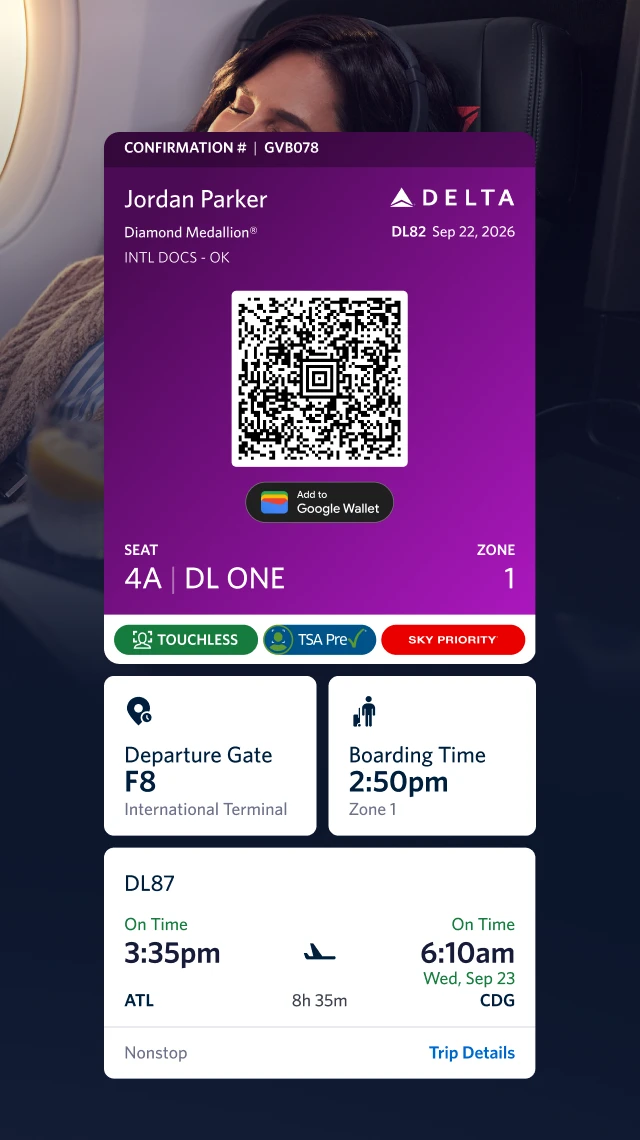 Fly Delta app store screenshot 6 — Travel And Local (Android)