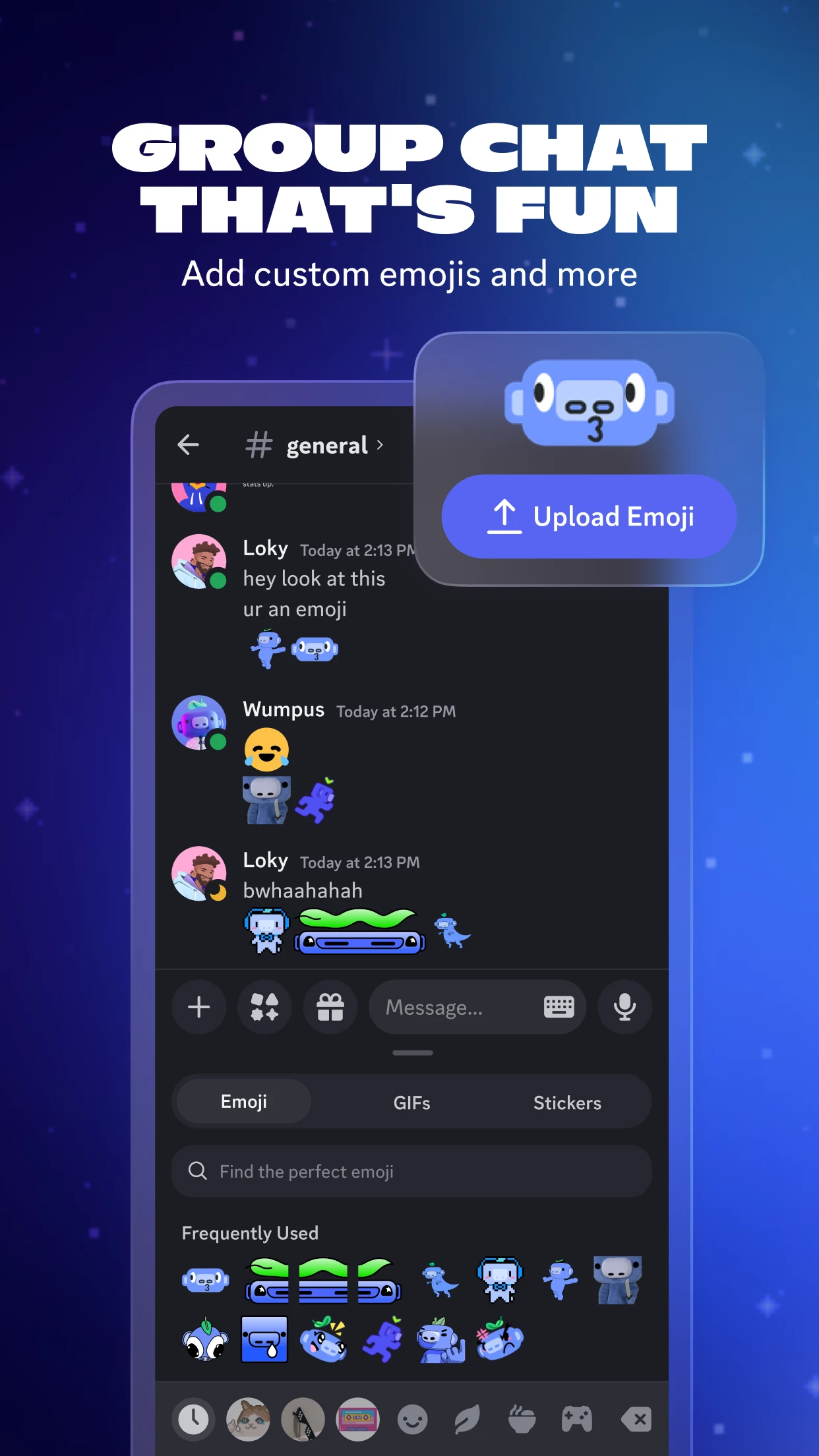 Discord - Talk, Play, Hang Out app store screenshot 1 — Communication (Android)