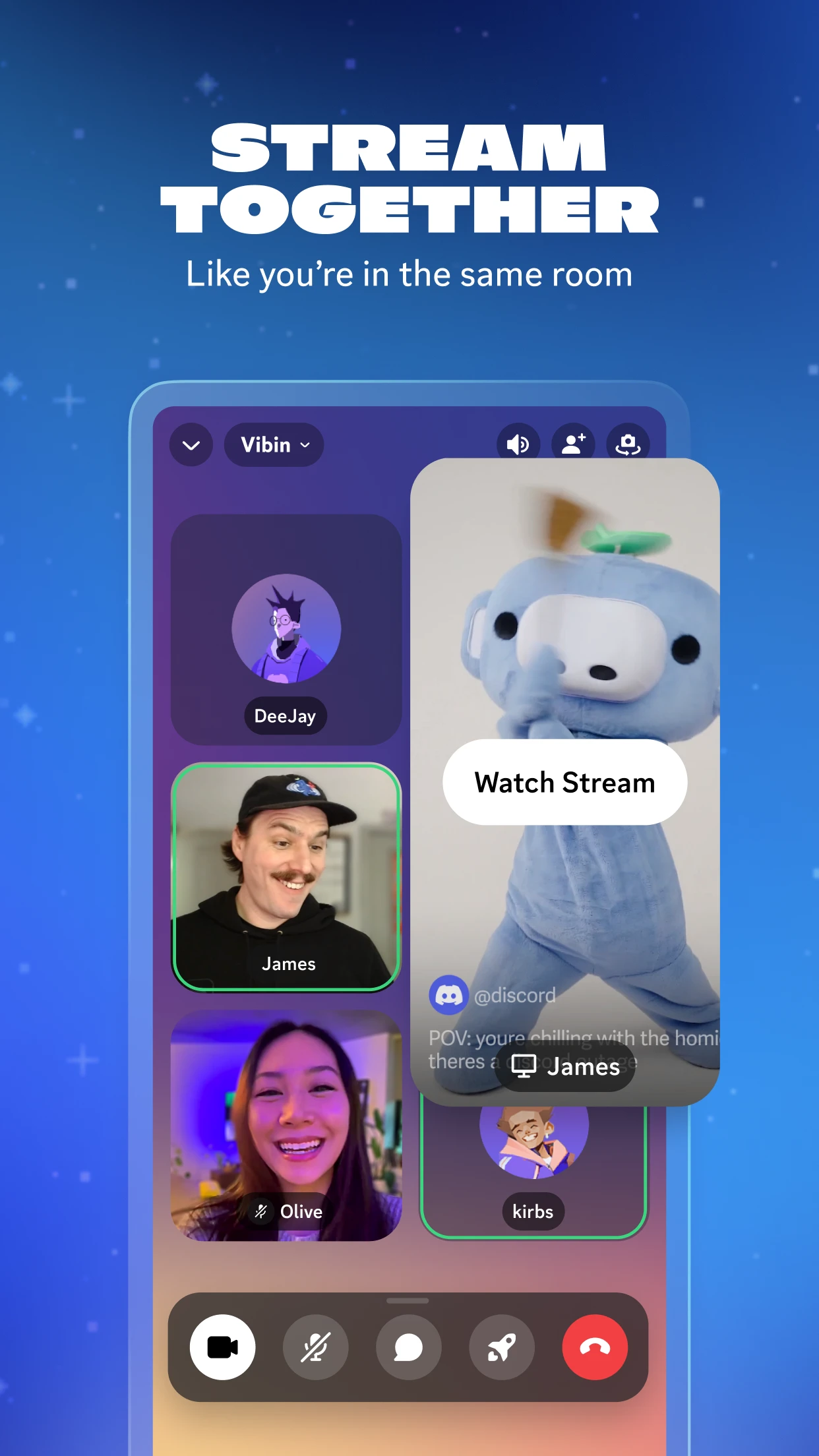Discord - Talk, Play, Hang Out app store screenshot 2 — Communication (Android)