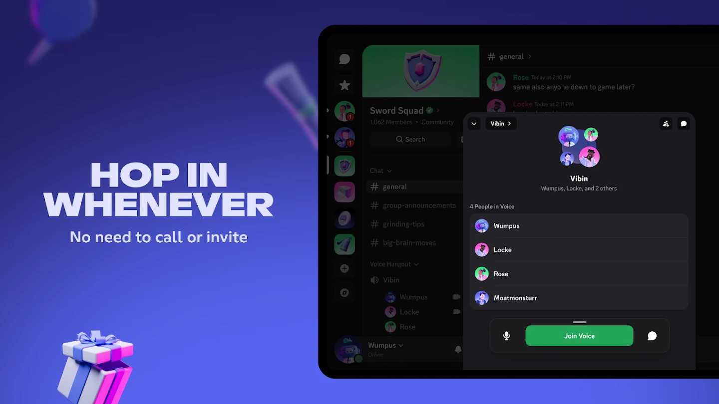 Discord - Talk, Play, Hang Out app store screenshot 10 — Communication (Android)