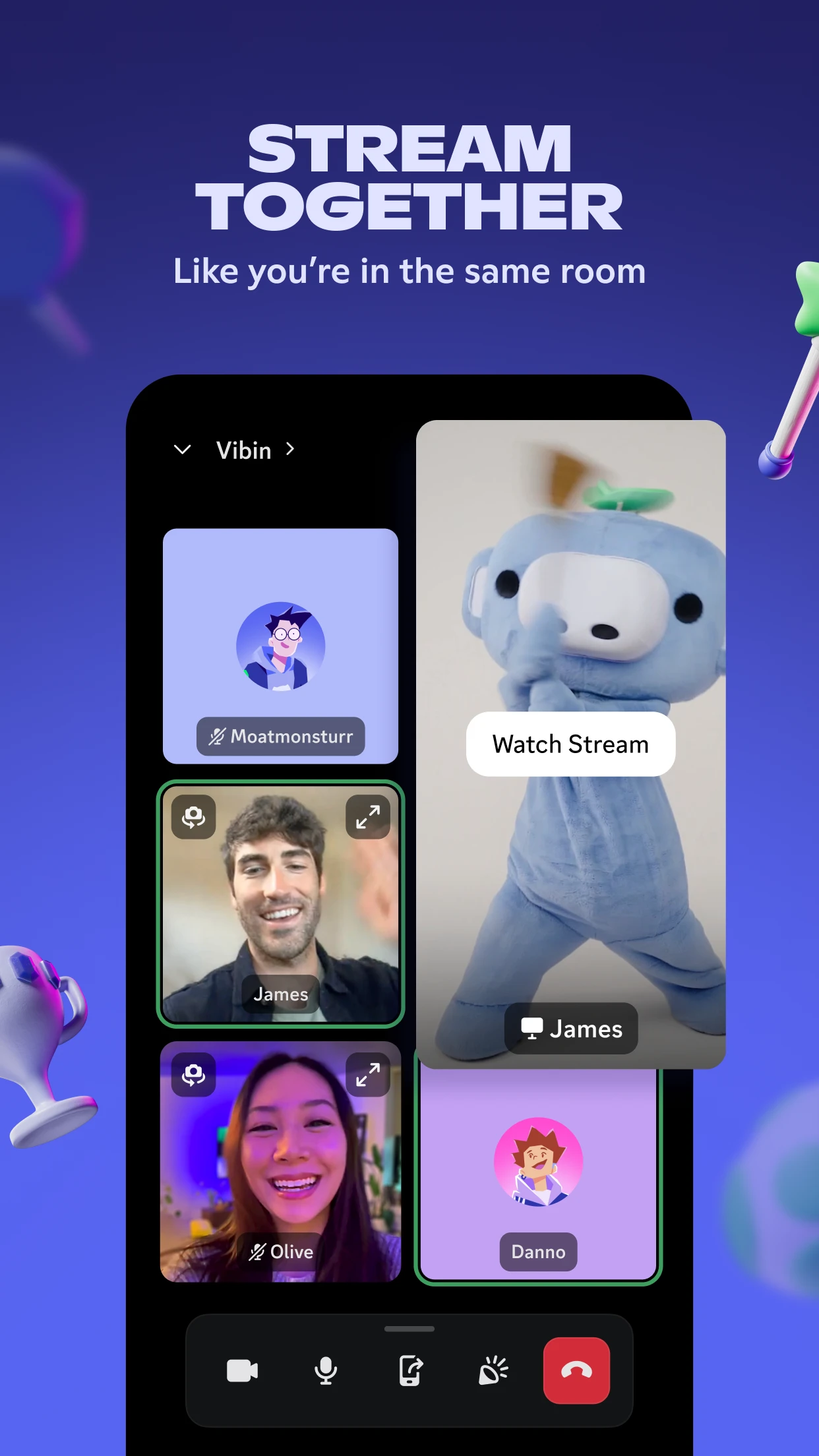 Discord - Talk, Play, Hang Out app store screenshot 2 — Communication (Android)
