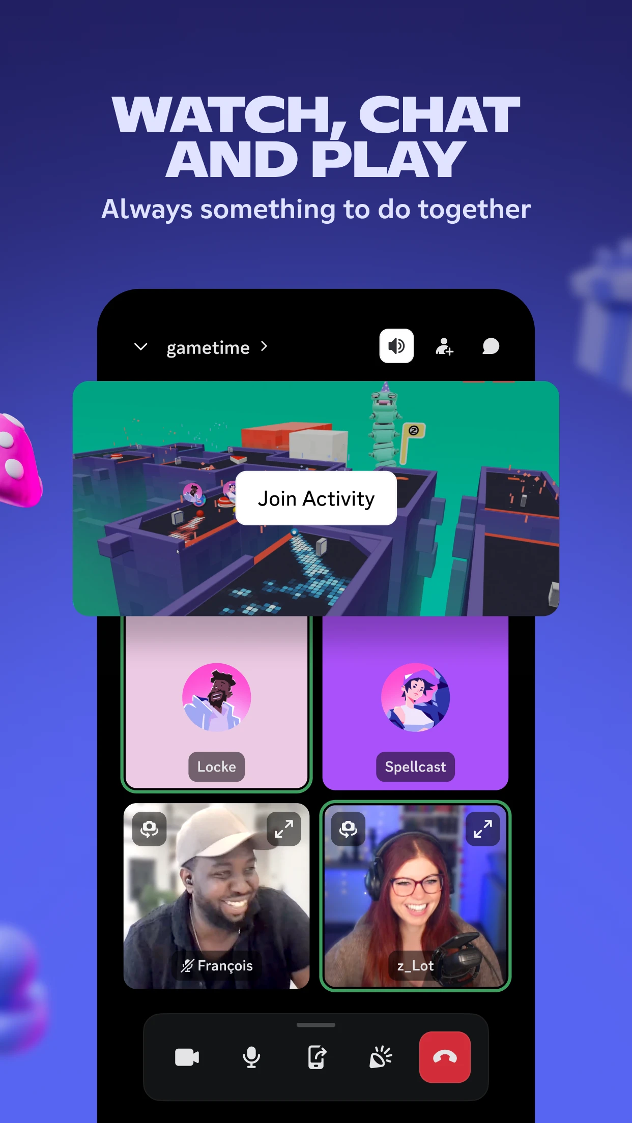 Discord - Talk, Play, Hang Out app store screenshot 5 — Communication (Android)