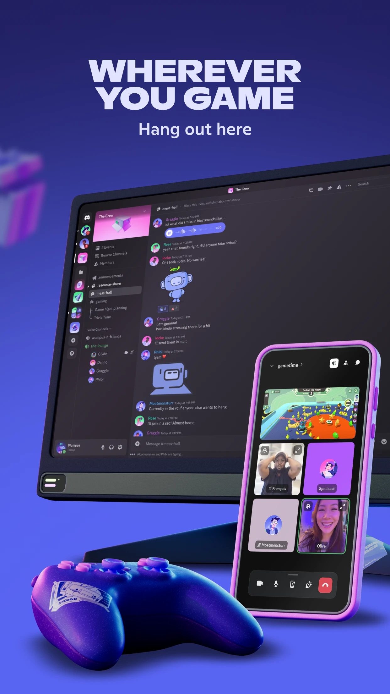 Discord - Talk, Play, Hang Out app store screenshot 6 — Communication (Android)
