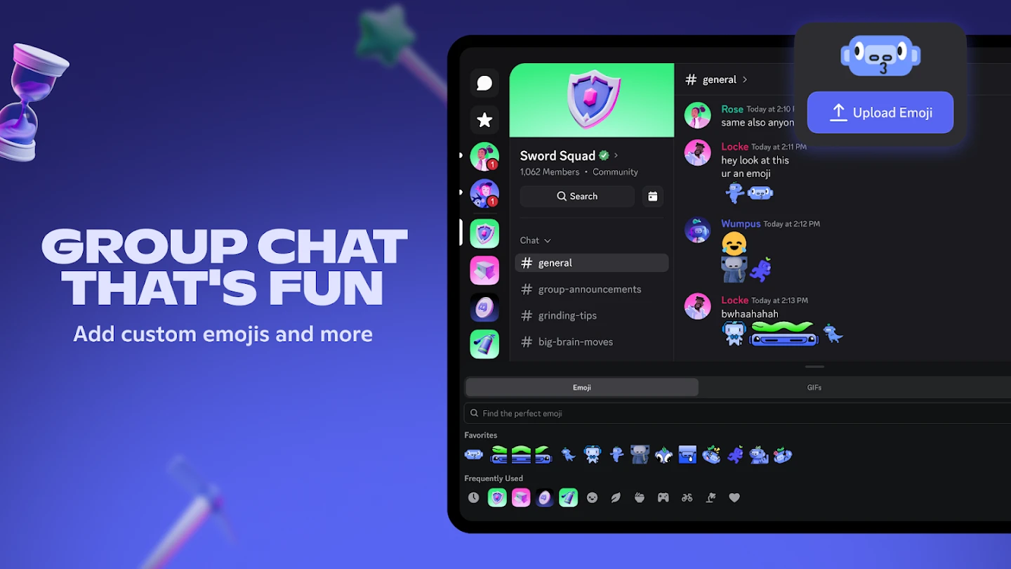 Discord - Talk, Play, Hang Out app store screenshot 7 — Communication (Android)