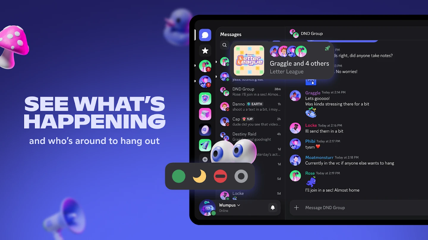 Discord - Talk, Play, Hang Out app store screenshot 9 — Communication (Android)