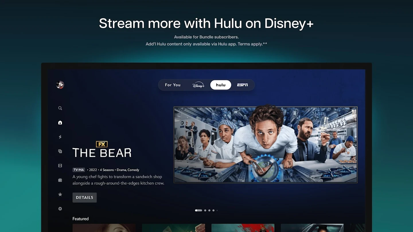 Disney+ app store screenshot 12 — Entertainment (Android)