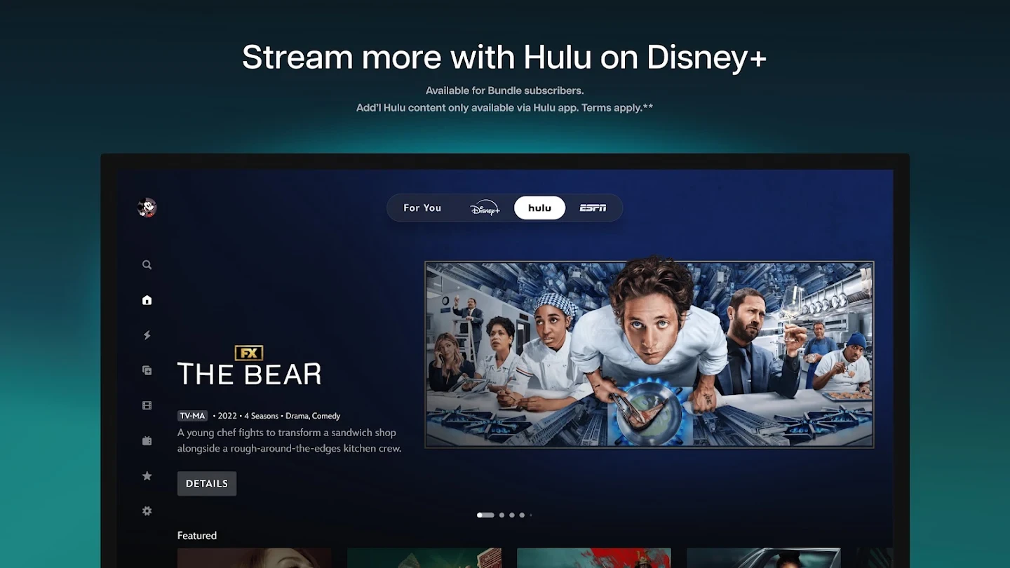 Disney+ app store screenshot 12 — Entertainment (Android)