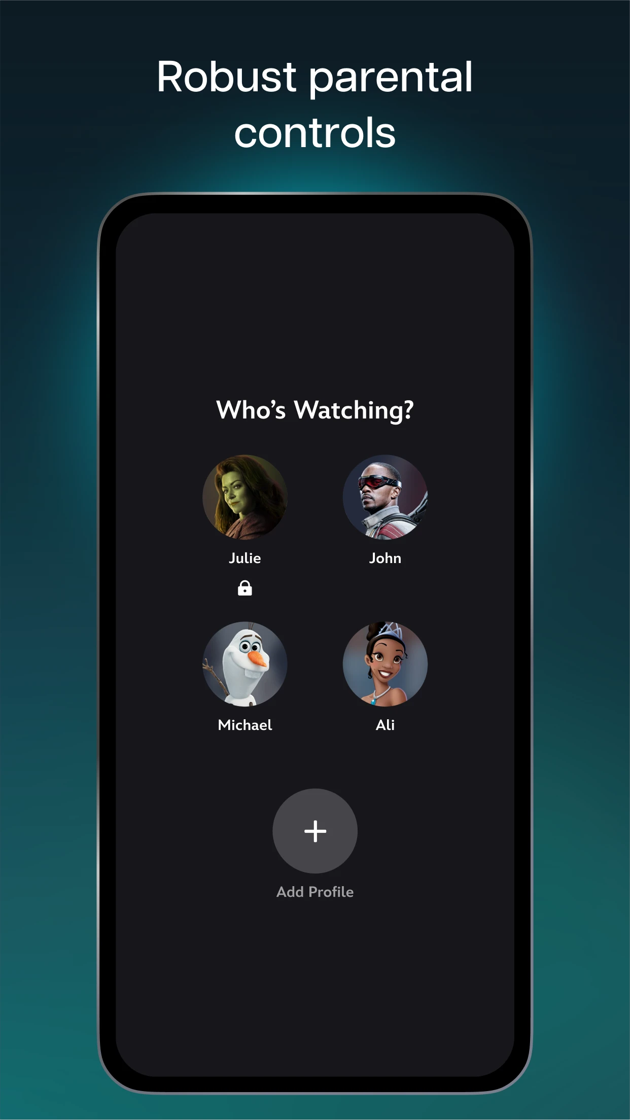 Disney+ app store screenshot 4 — Entertainment (Android)