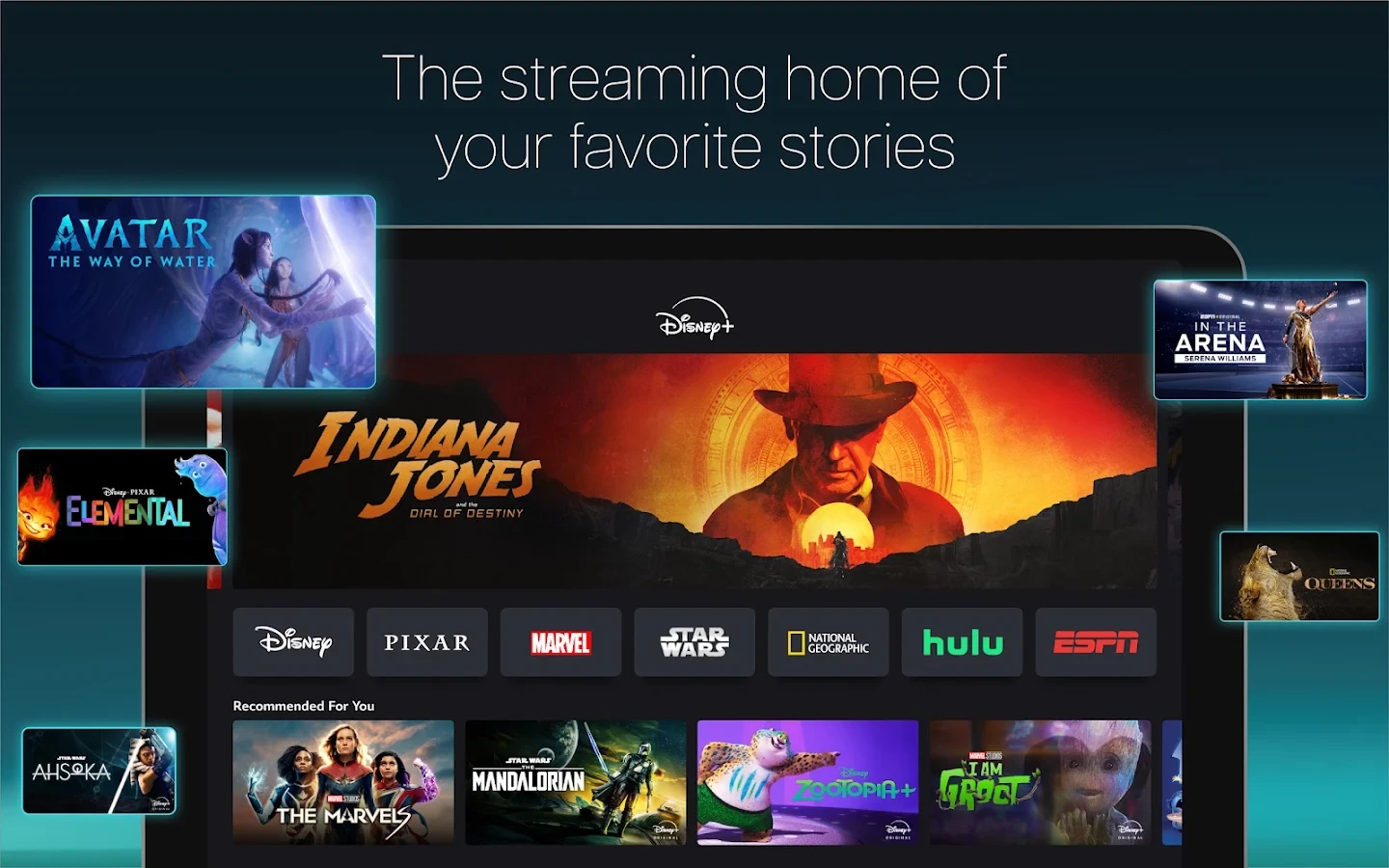 Disney+ app store screenshot 8 — Entertainment (Android)