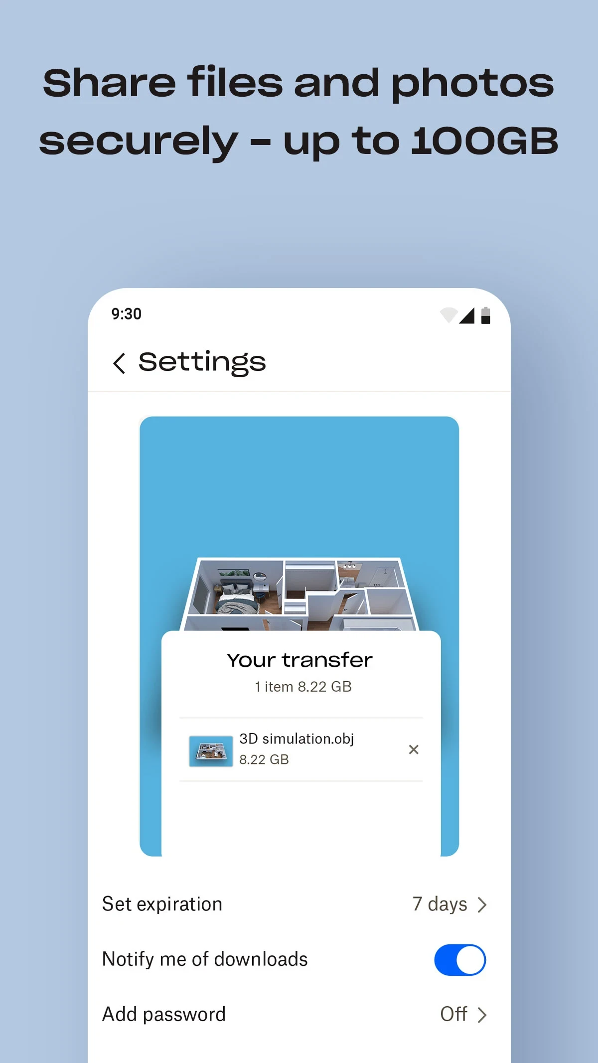 Dropbox: Secure Cloud Storage app store screenshot 5 — Productivity (Android)
