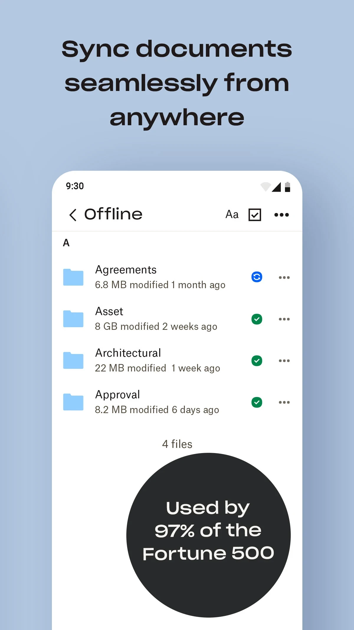 Dropbox: Secure Cloud Storage app store screenshot 6 — Productivity (Android)