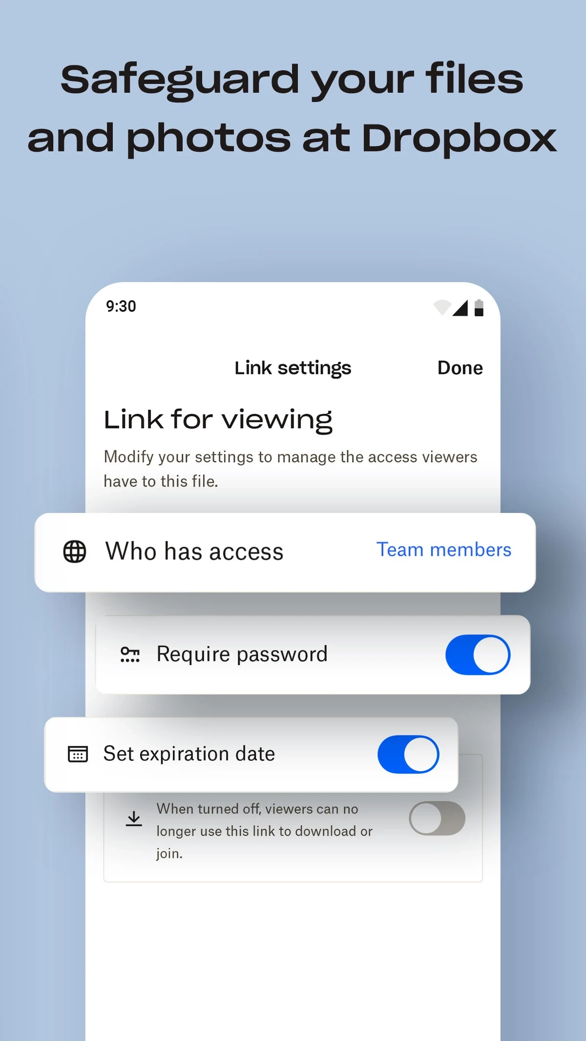 Dropbox: Secure Cloud Storage app store screenshot 7 — Productivity (Android)