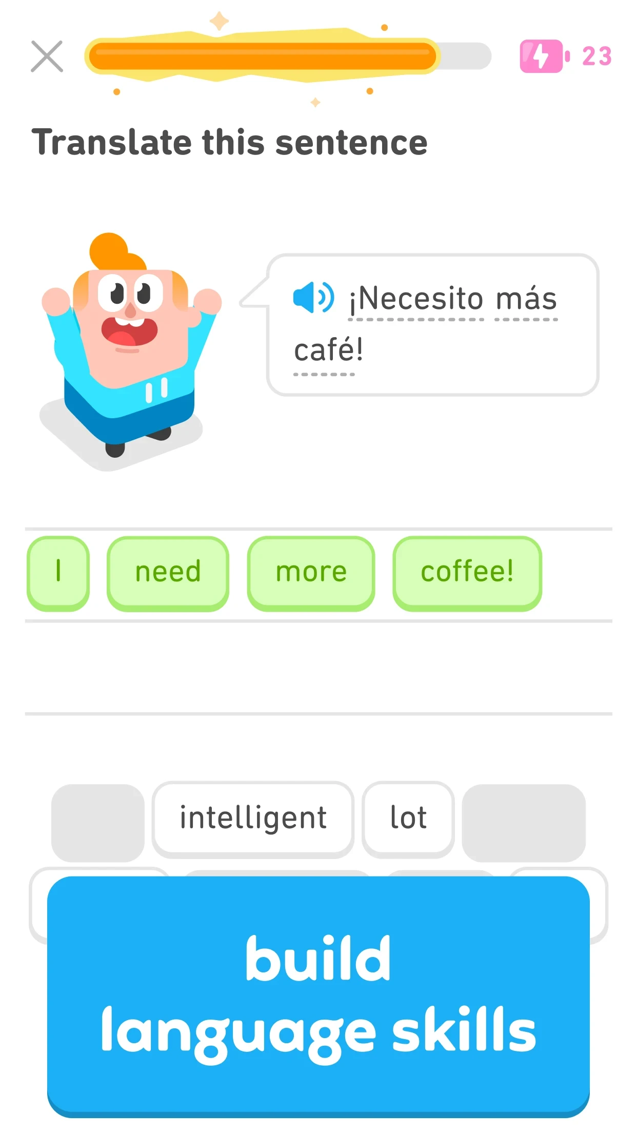 Duolingo: Language Lessons app store screenshot 4 — Education (Android)