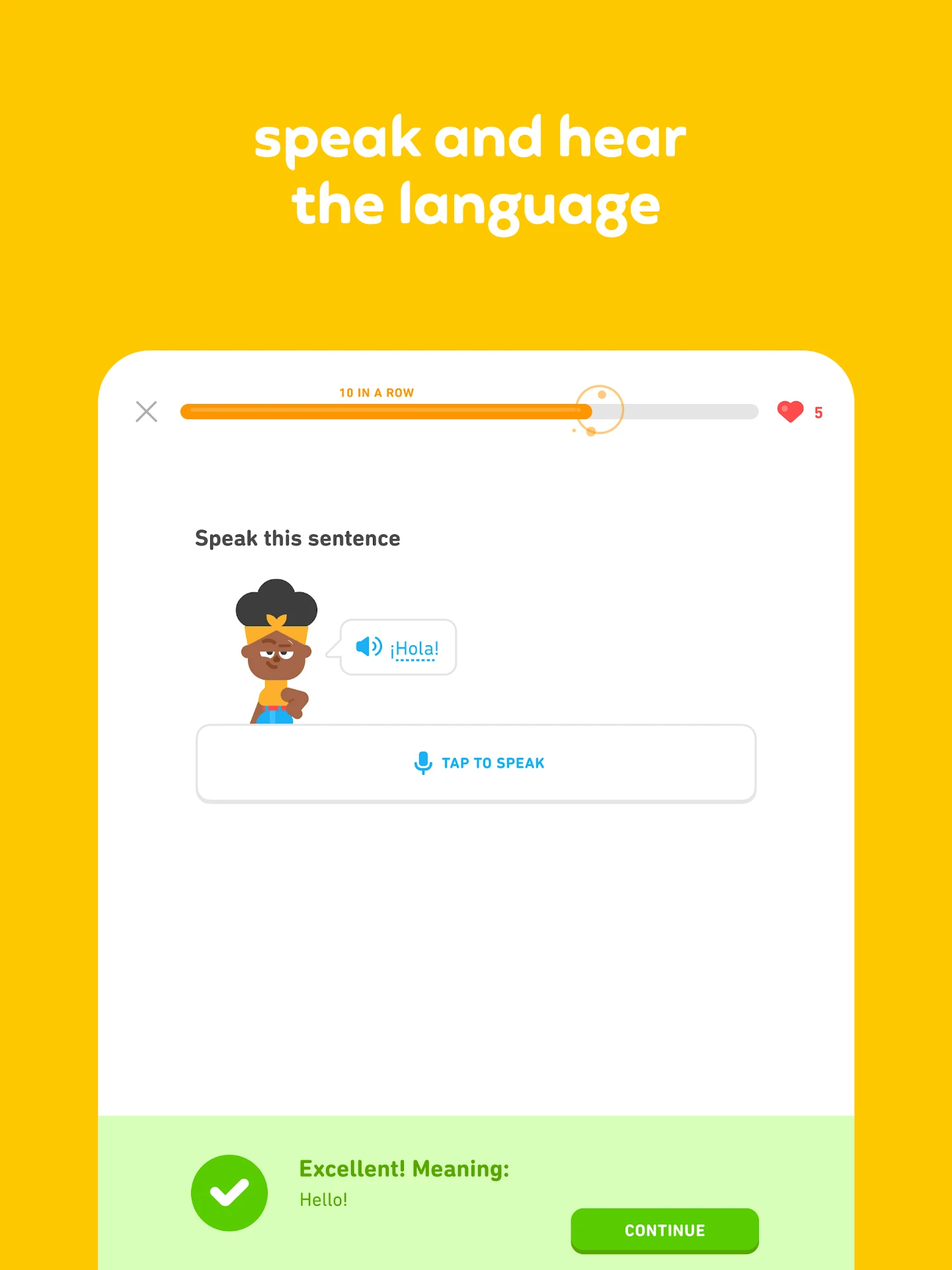 Duolingo: Language Lessons app store screenshot 20 — Education (Android)