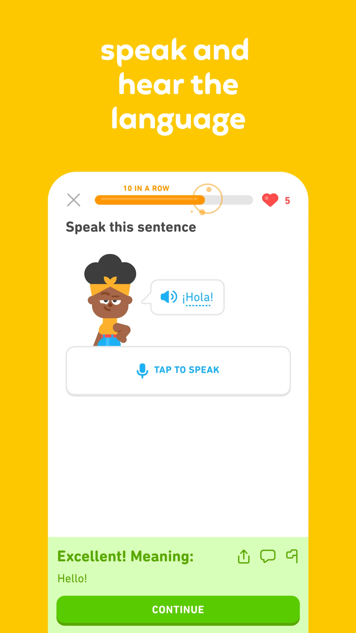 Duolingo: Language Lessons app store screenshot 4 — Education (Android)