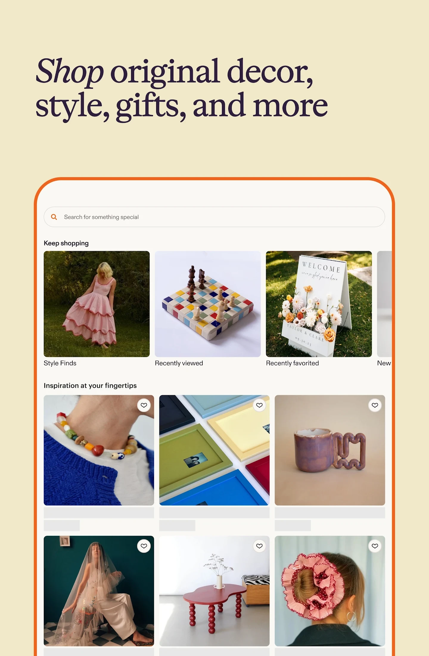 Etsy: Shop Home, Style & More app store screenshot 16 — Shopping (Android)