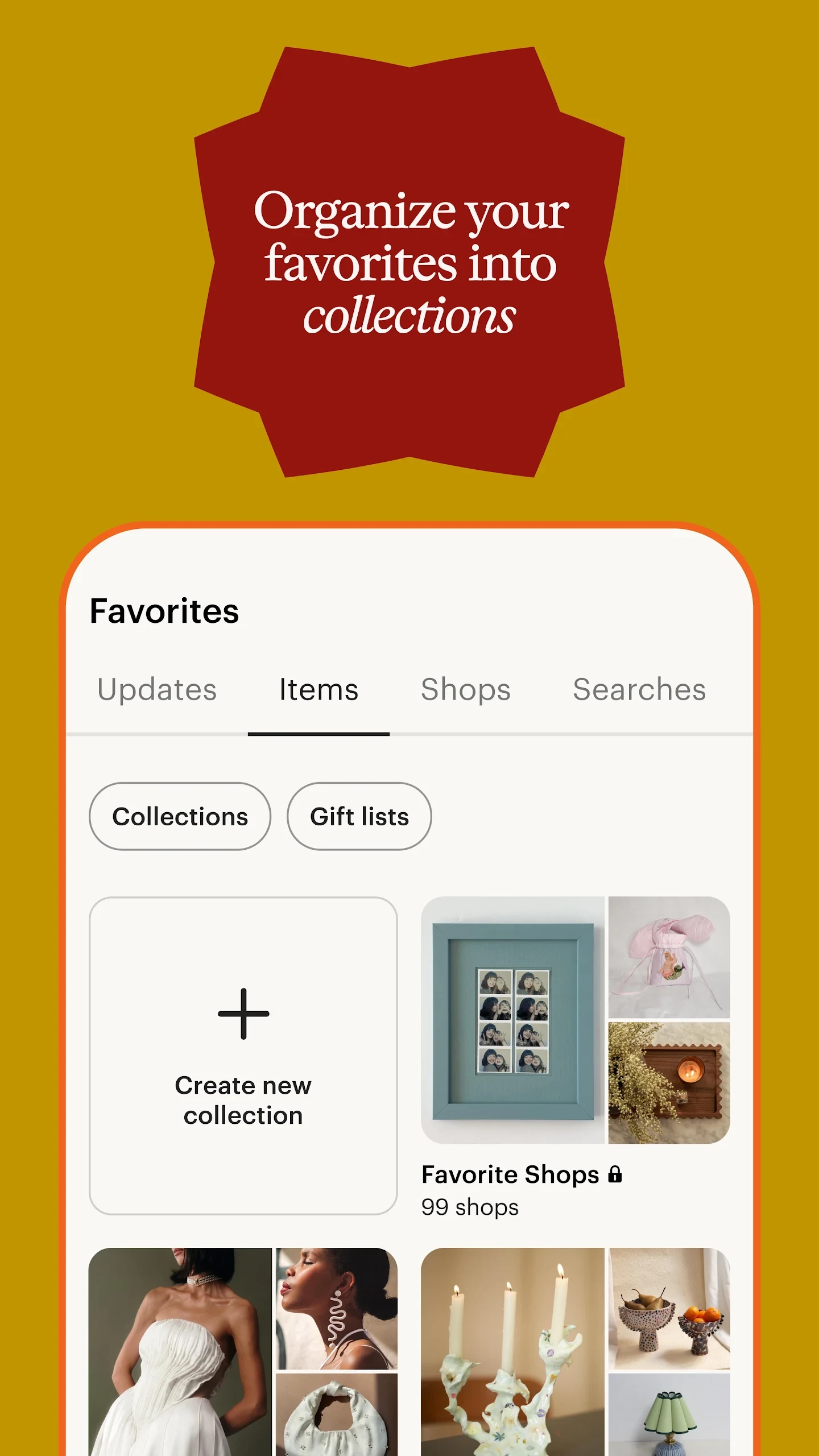 Etsy: Shop Home, Style & More app store screenshot 8 — Shopping (Android)