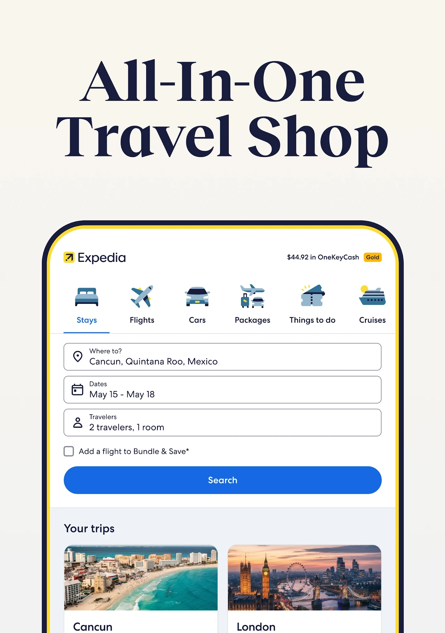 Expedia: Hotels, Flights, Cars app store screenshot 9 — Travel And Local (Android)