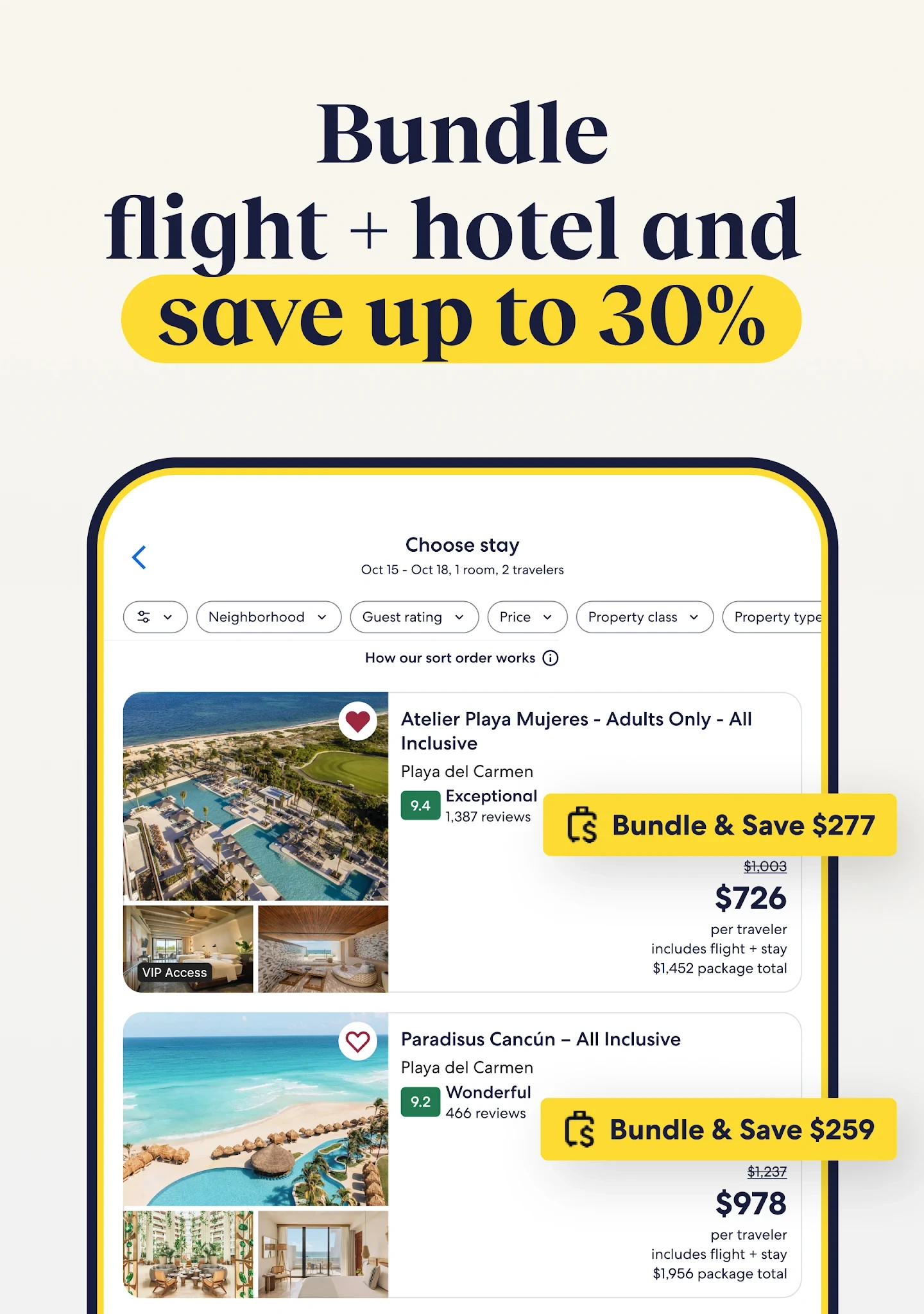 Expedia: Hotels, Flights, Cars app store screenshot 19 — Travel And Local (Android)