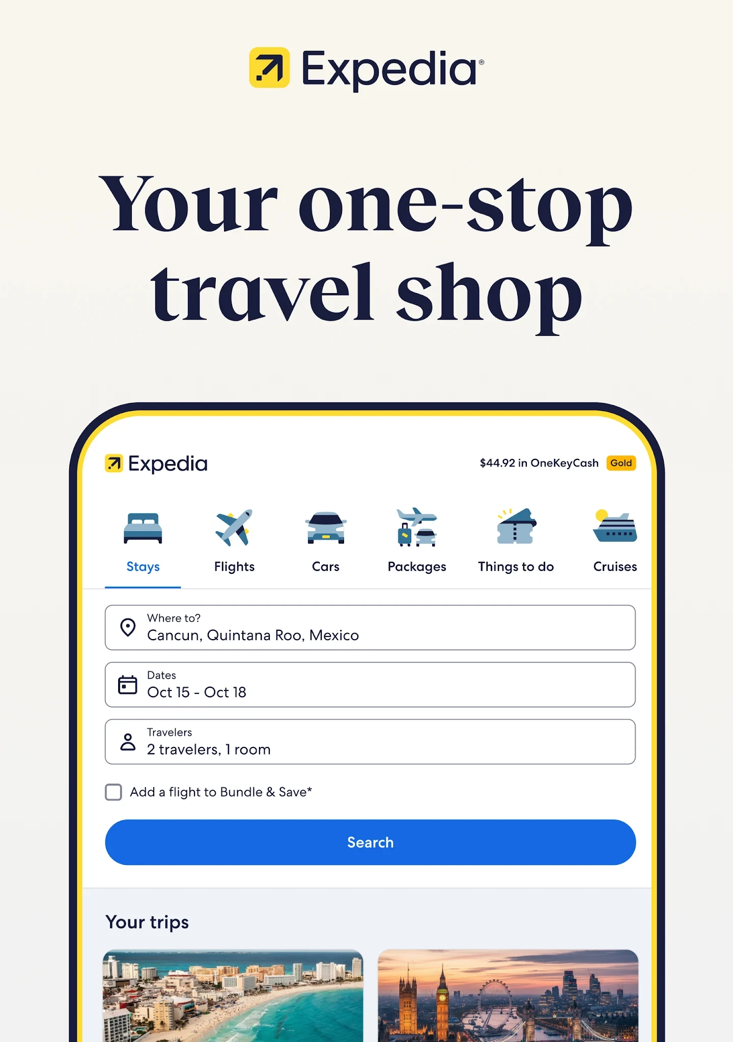 Expedia: Hotels, Flights, Cars app store screenshot 9 — Travel And Local (Android)