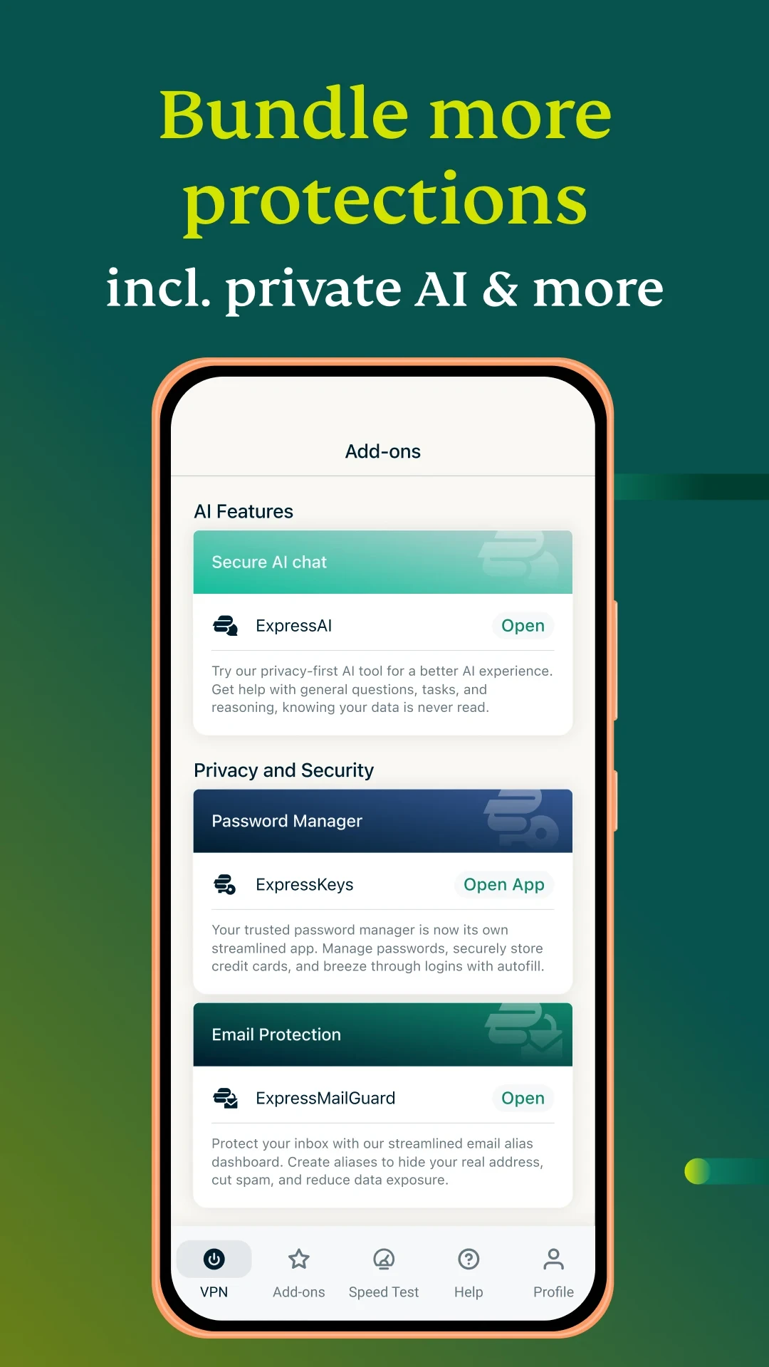 ExpressVPN: VPN Fast & Secure app store screenshot 6 — Tools (Android)