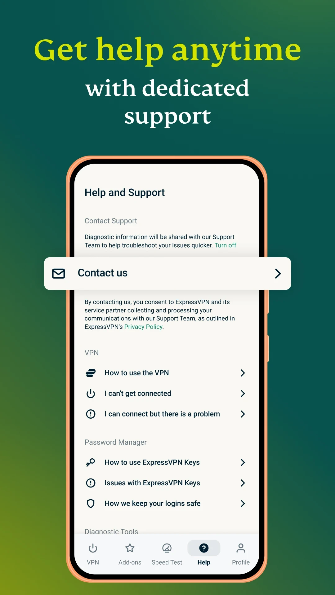 ExpressVPN: VPN Fast & Secure app store screenshot 7 — Tools (Android)