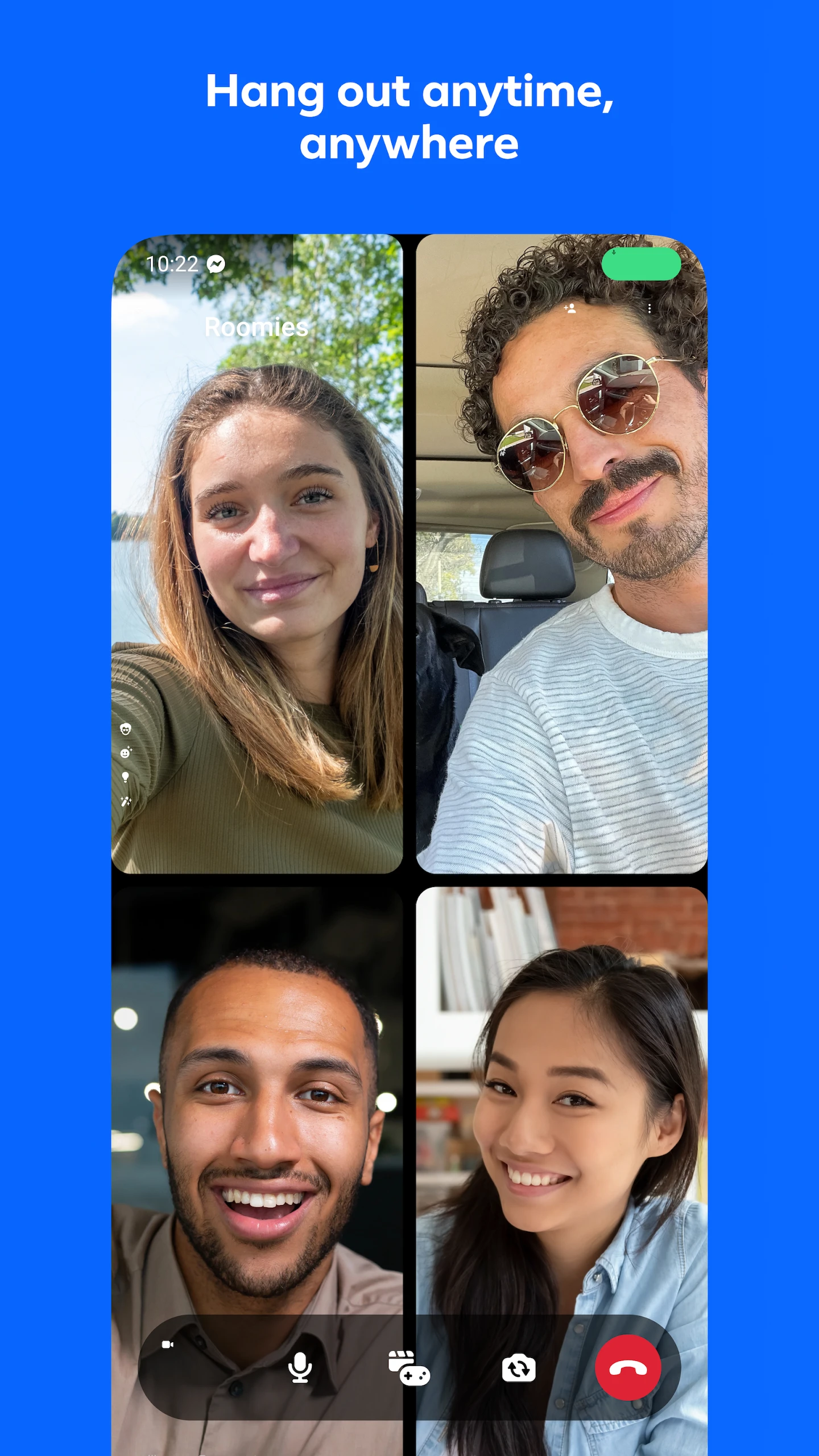 Messenger app store screenshot 3 — Communication (Android)