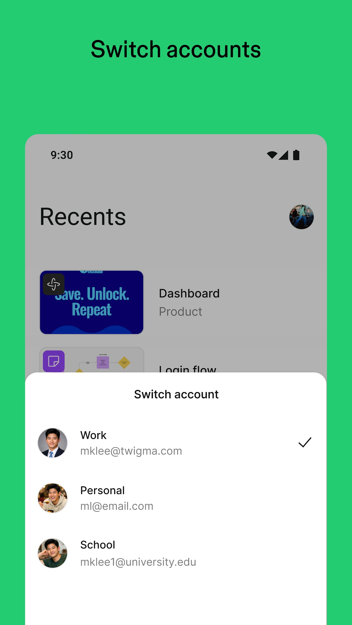 Figma: view. comment. mirror. app store screenshot 14 — Art And Design (Android)