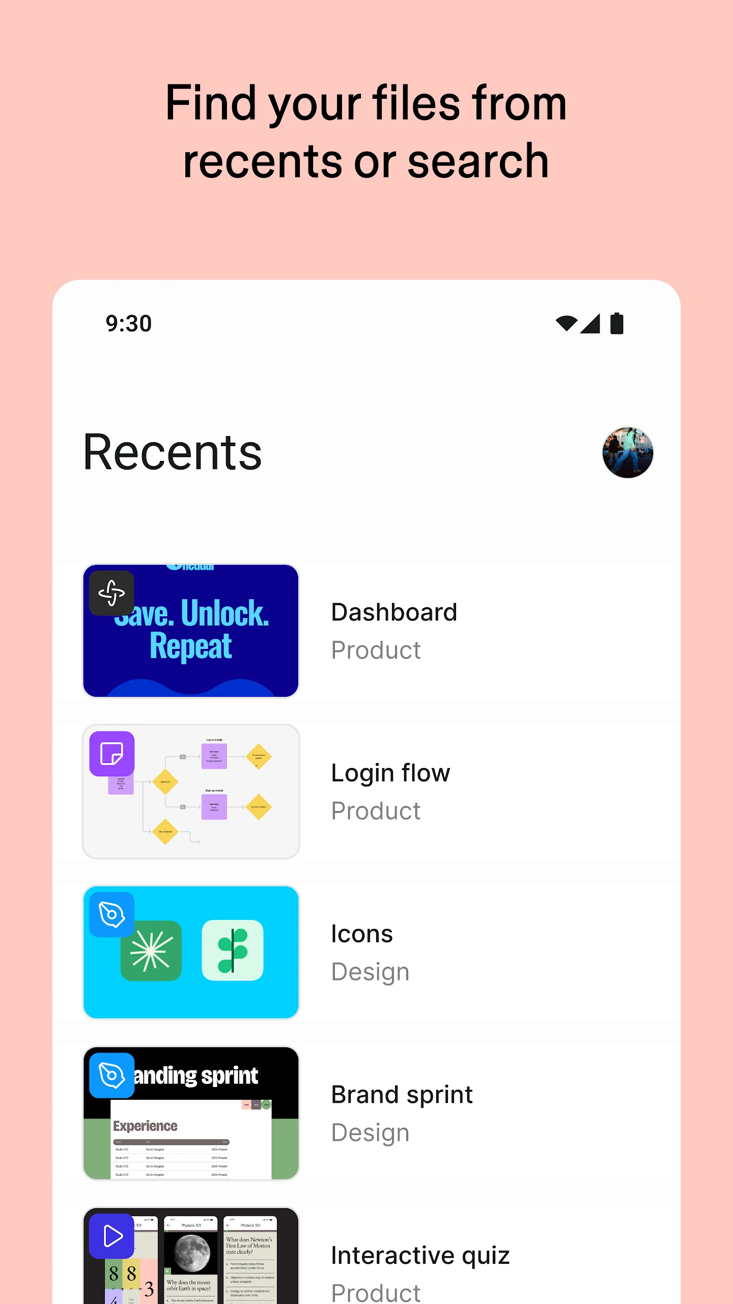 Figma: view. comment. mirror. app store screenshot 18 — Art And Design (Android)