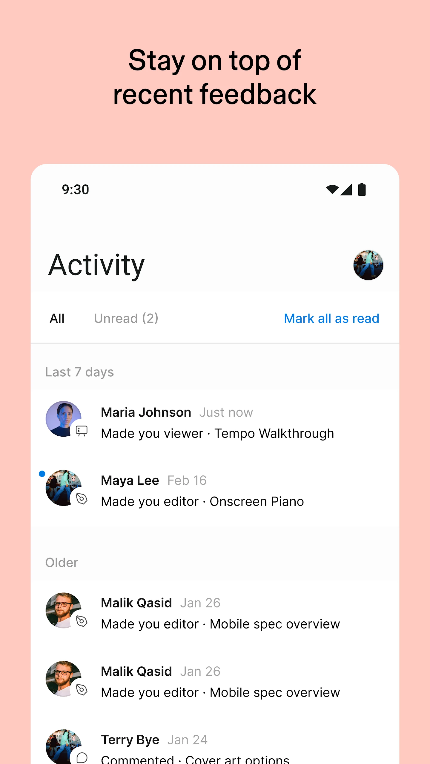 Figma: view. comment. mirror. app store screenshot 4 — Art And Design (Android)